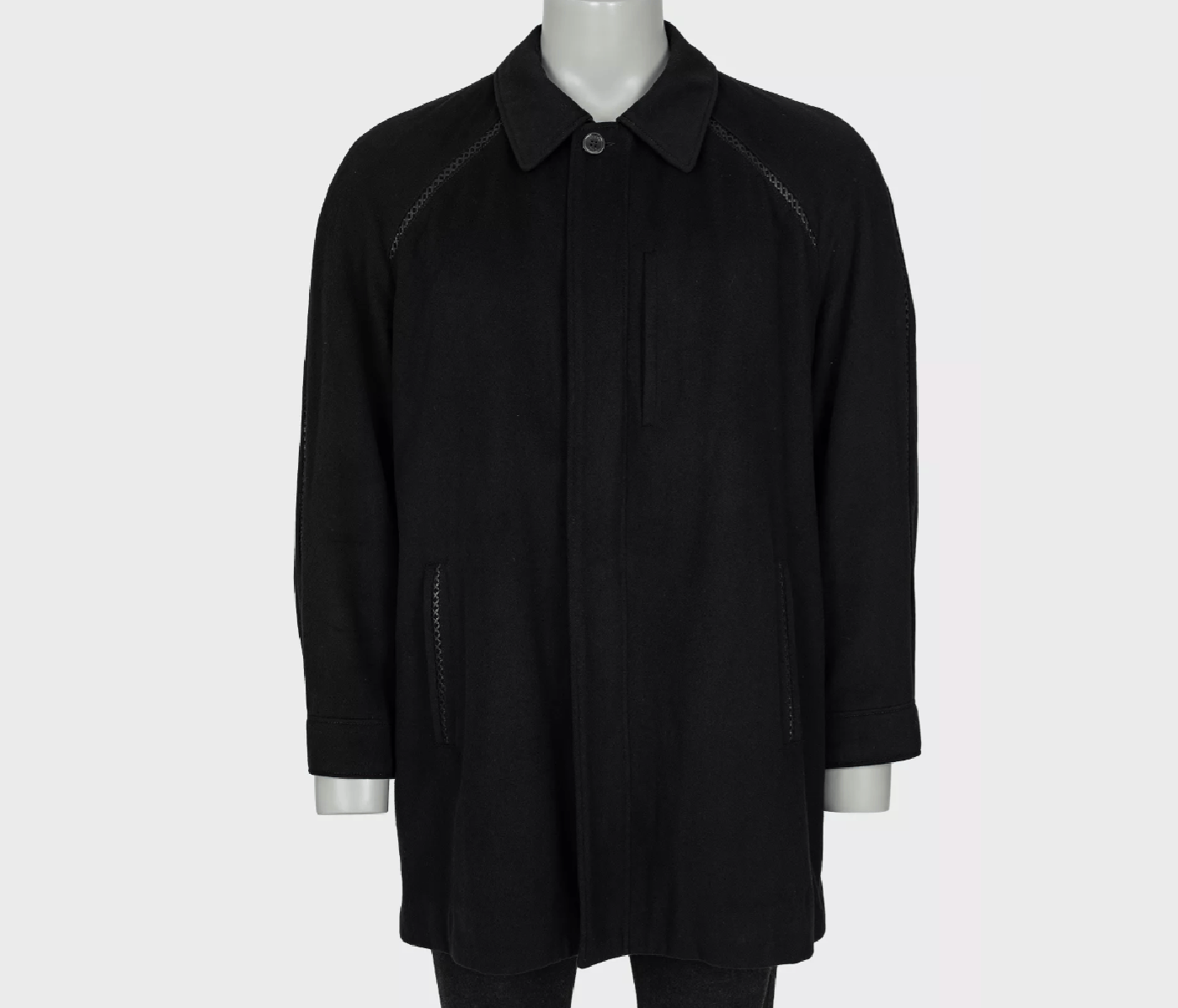 Zilli Zilli Black Cashmere Jacket FR52 XL Size US XL / EU 56 / 4 - 1 Thumbnail