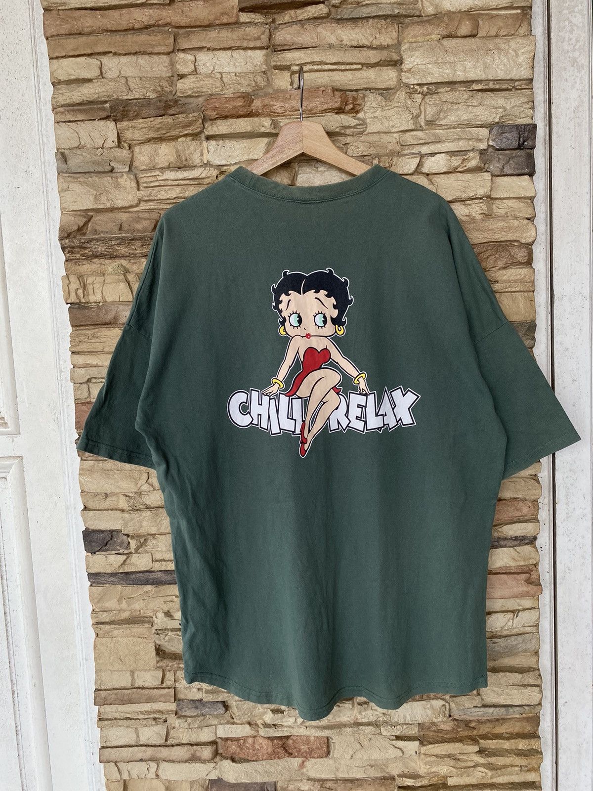 Vintage Vintage Betty Boop “Chill Relax” Oversized Tees Size US L / EU 52-54 / 3 - 1 Thumbnail
