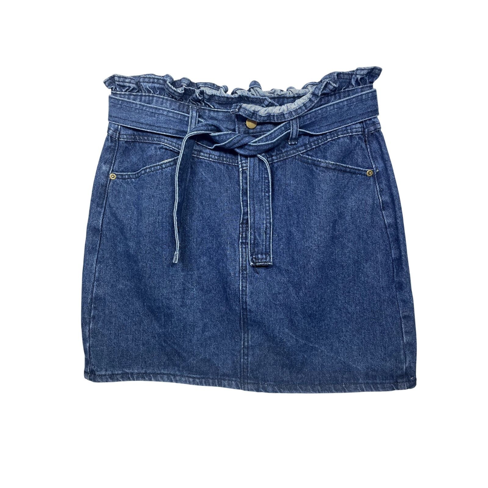 Other Molly Bracken Women’s Medium Paperbag Denim Skirt Size 32" / US 10 / IT 46 - 1 Thumbnail