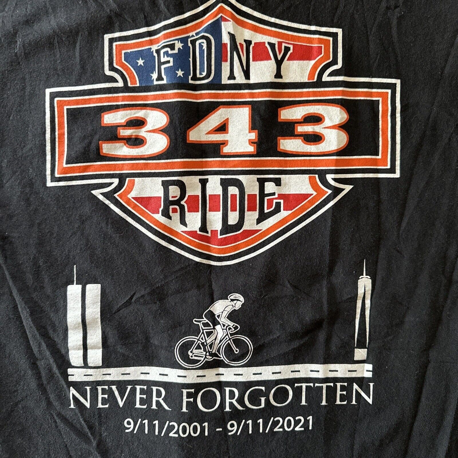 Other Firefighter FDNY 343 Ride T Shirt Size S | Grailed