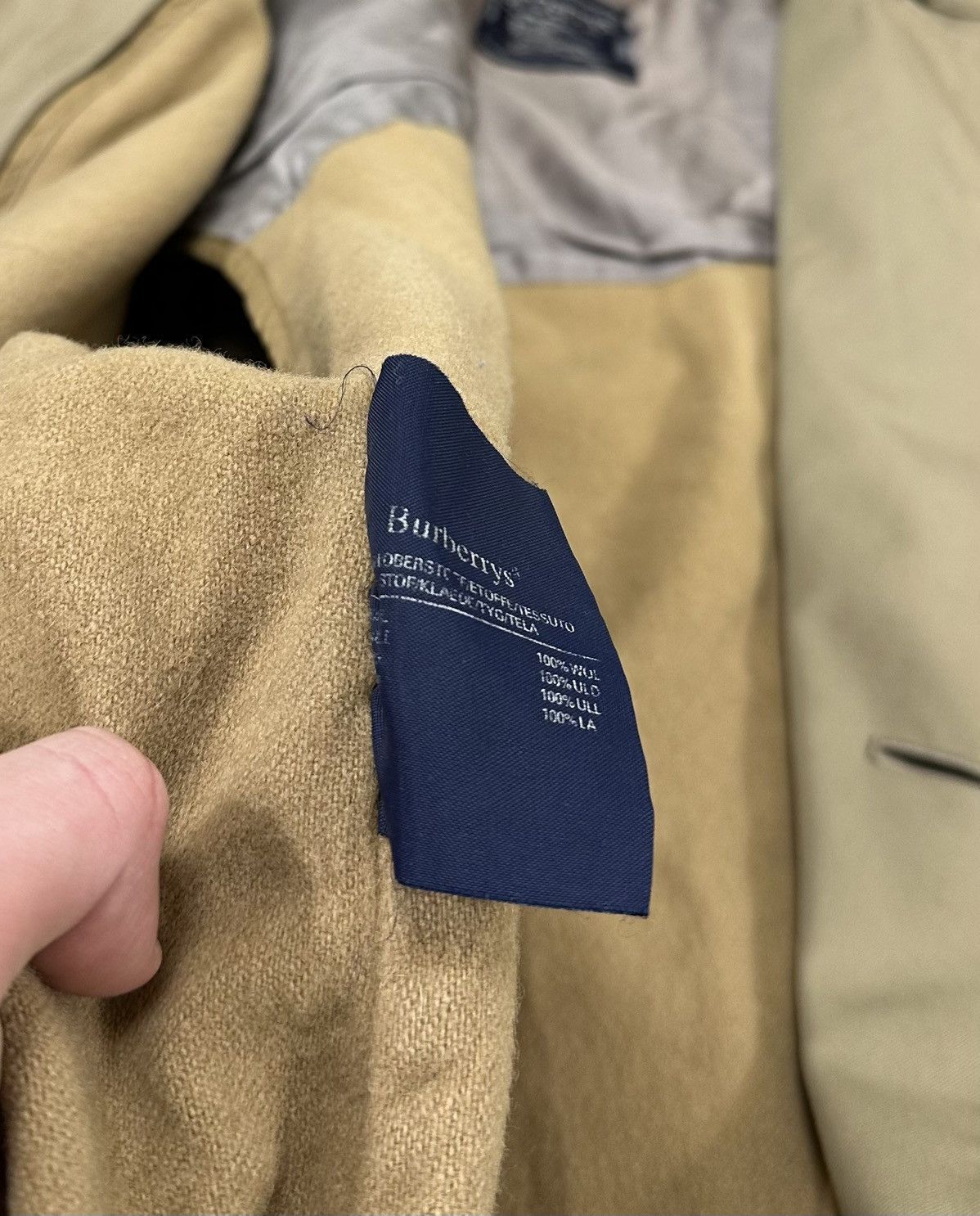 Burberry Vintage 90s Burberry Nova Check Luxury Designer Trench Coat Size US XL / EU 56 / 4 - 24 Thumbnail