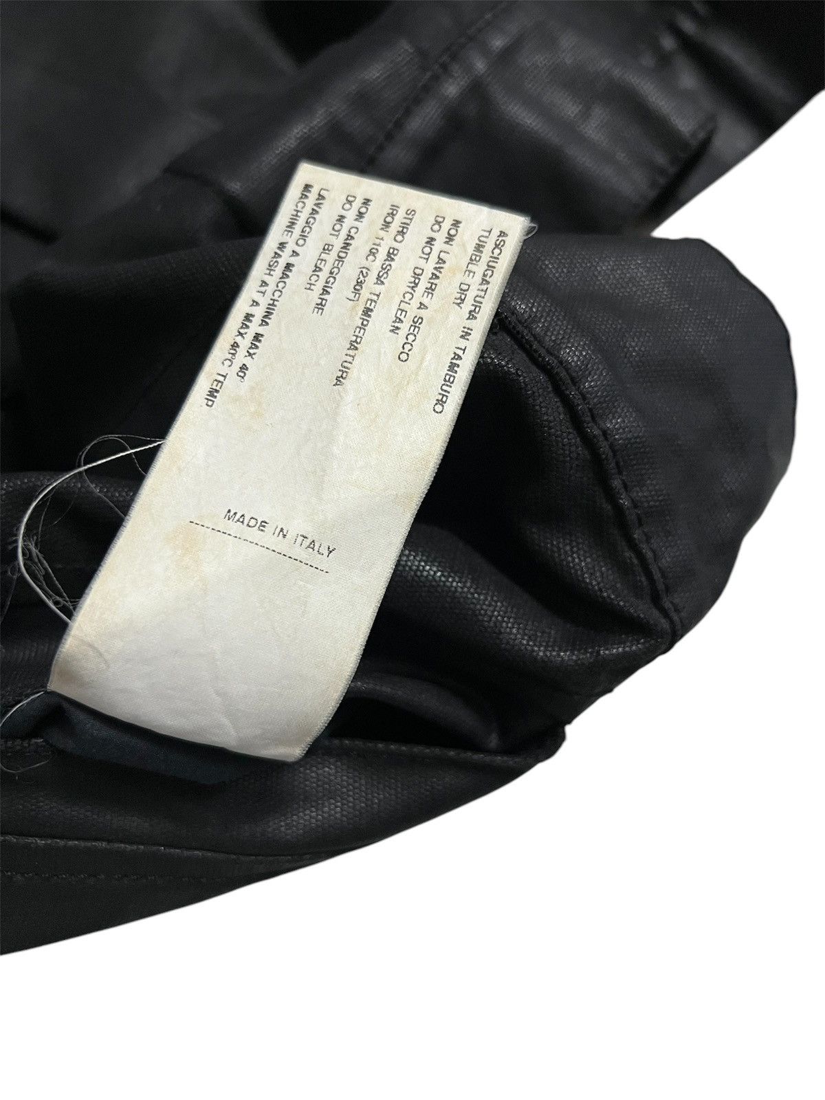 Rick Owens Rick Owens SS03 Suckerball Waxed Denim Cargo Jacket Size US S / EU 44-46 / 1 - 11 Thumbnail