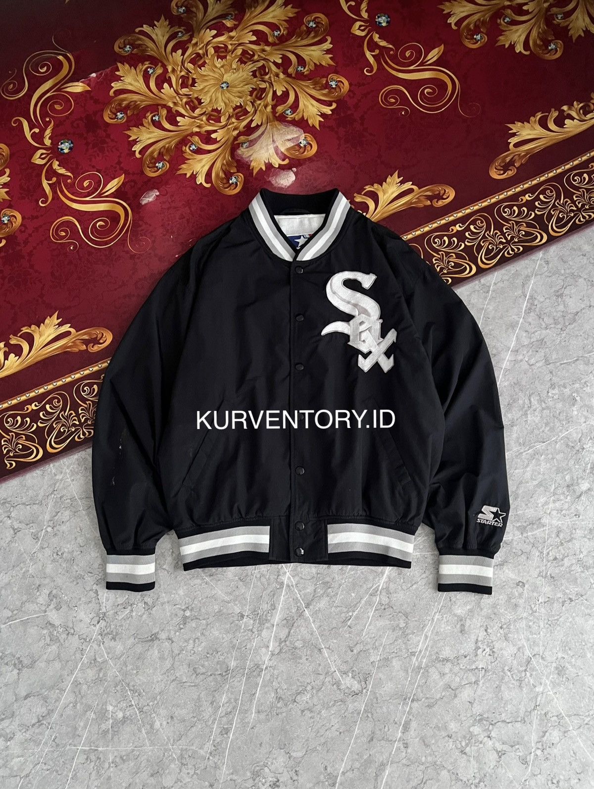 Starter Starter Chicago White Sox Varsity Jacket Size US L / EU 52-54 / 3 - 1 Thumbnail