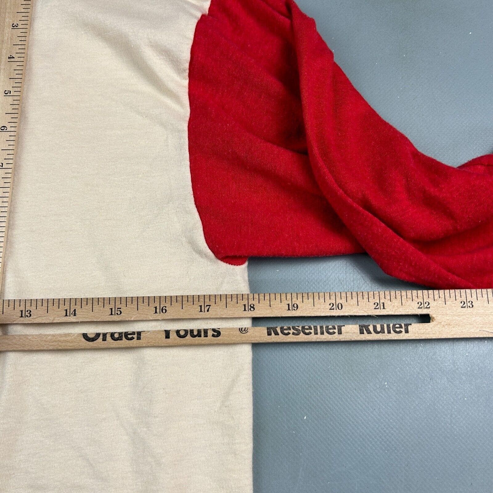 Champion VINTAGE 80s | Boston Red Sox Henley 3/4 Sleeve T-Shirt sz M Size US M / EU 48-50 / 2 - 11 Thumbnail
