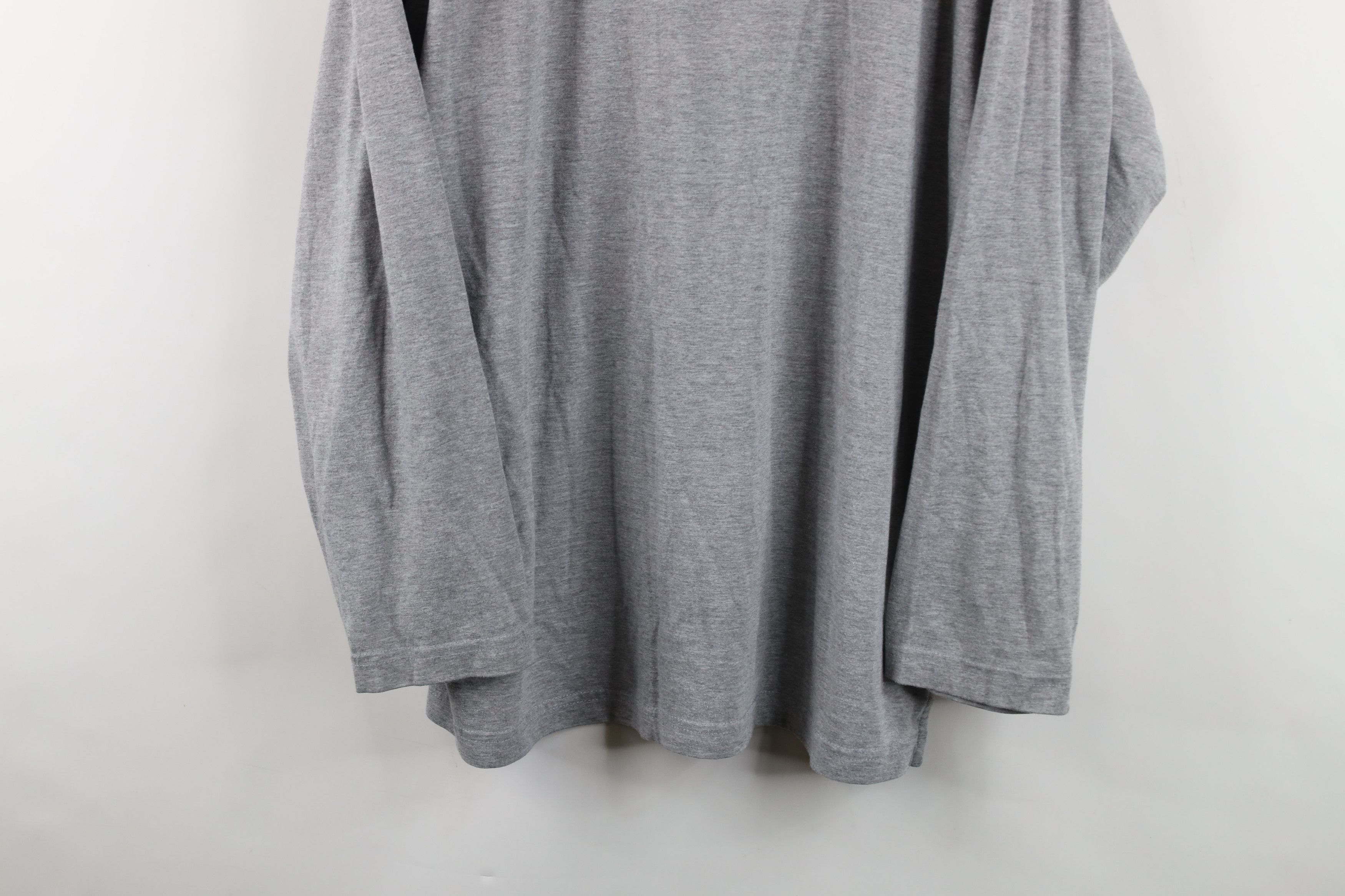 Vintage Vintage 90s Streetwear Distressed Long Sleeve Henley T-Shirt Size US L / EU 52-54 / 3 - 3 Thumbnail