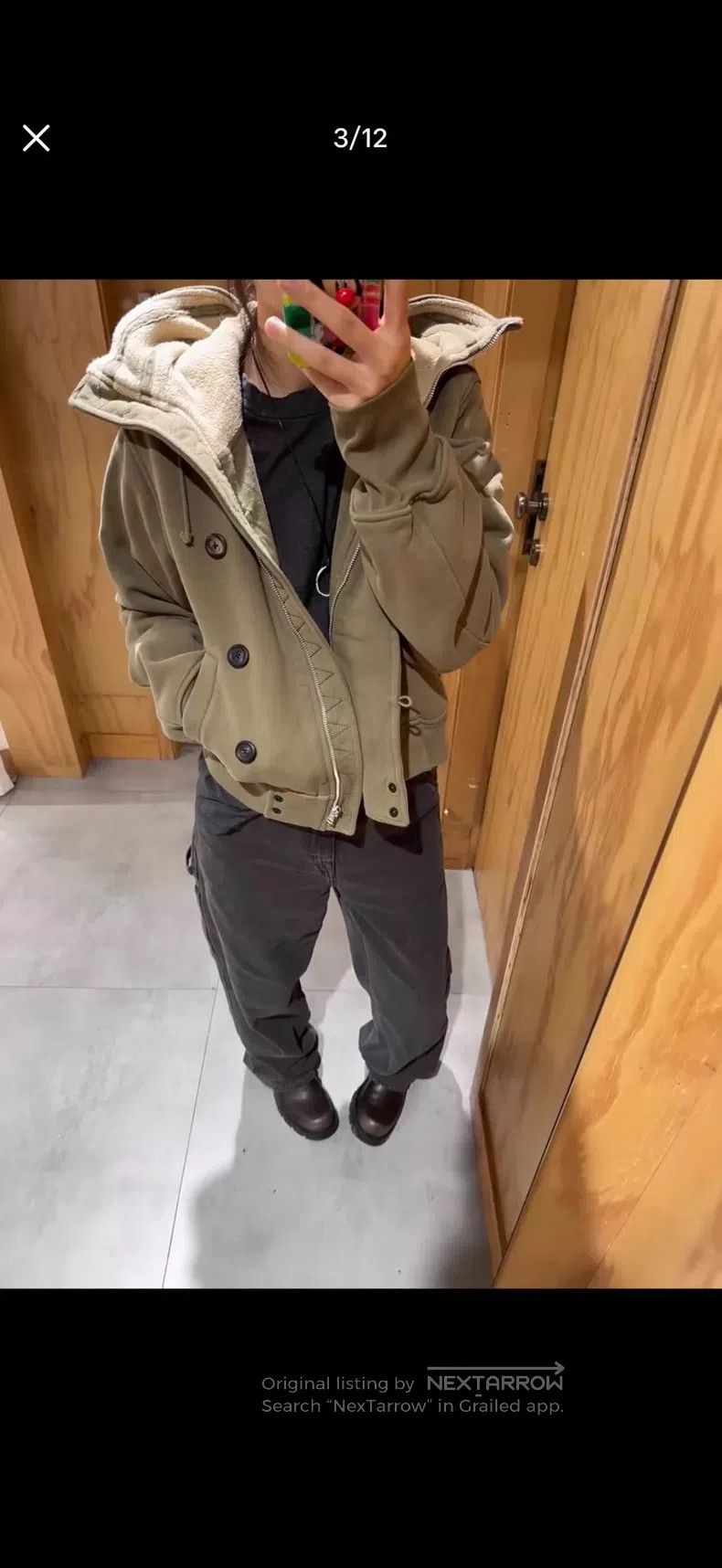 Our Legacy Our Legacy Flight Cap Jacket, Olive Green Size US M / EU 48-50 / 2 - 5 Thumbnail