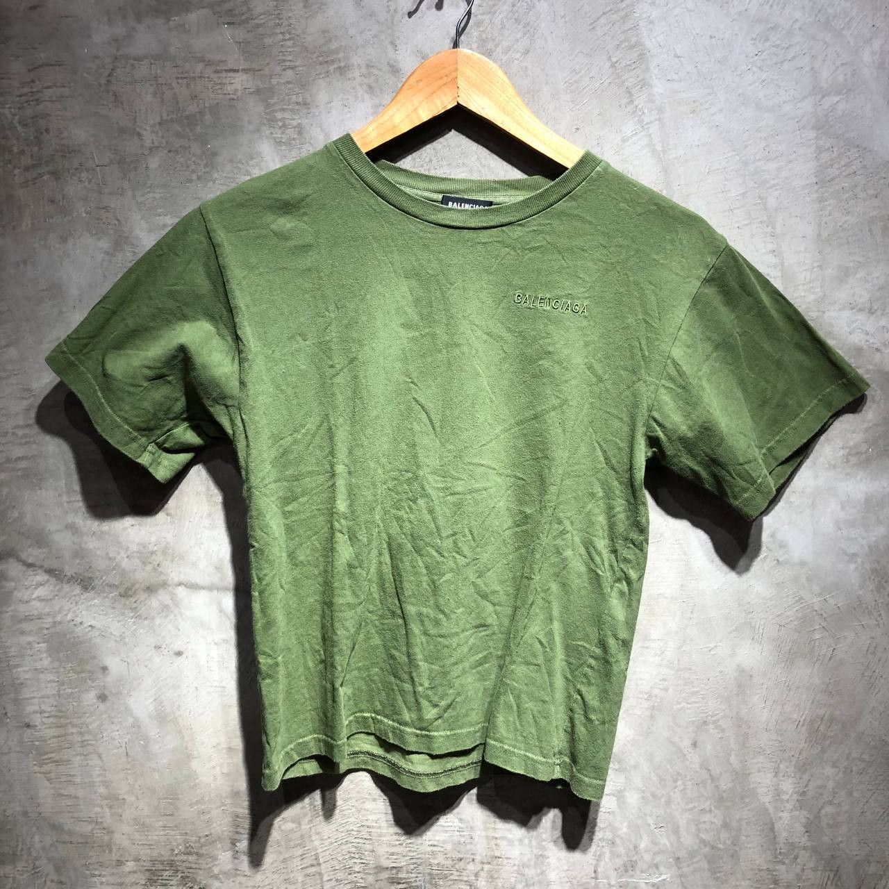 Balenciaga Balenciaga Spell Out Embroidered Tee Size US XXS / EU 40 - 2 Thumbnail