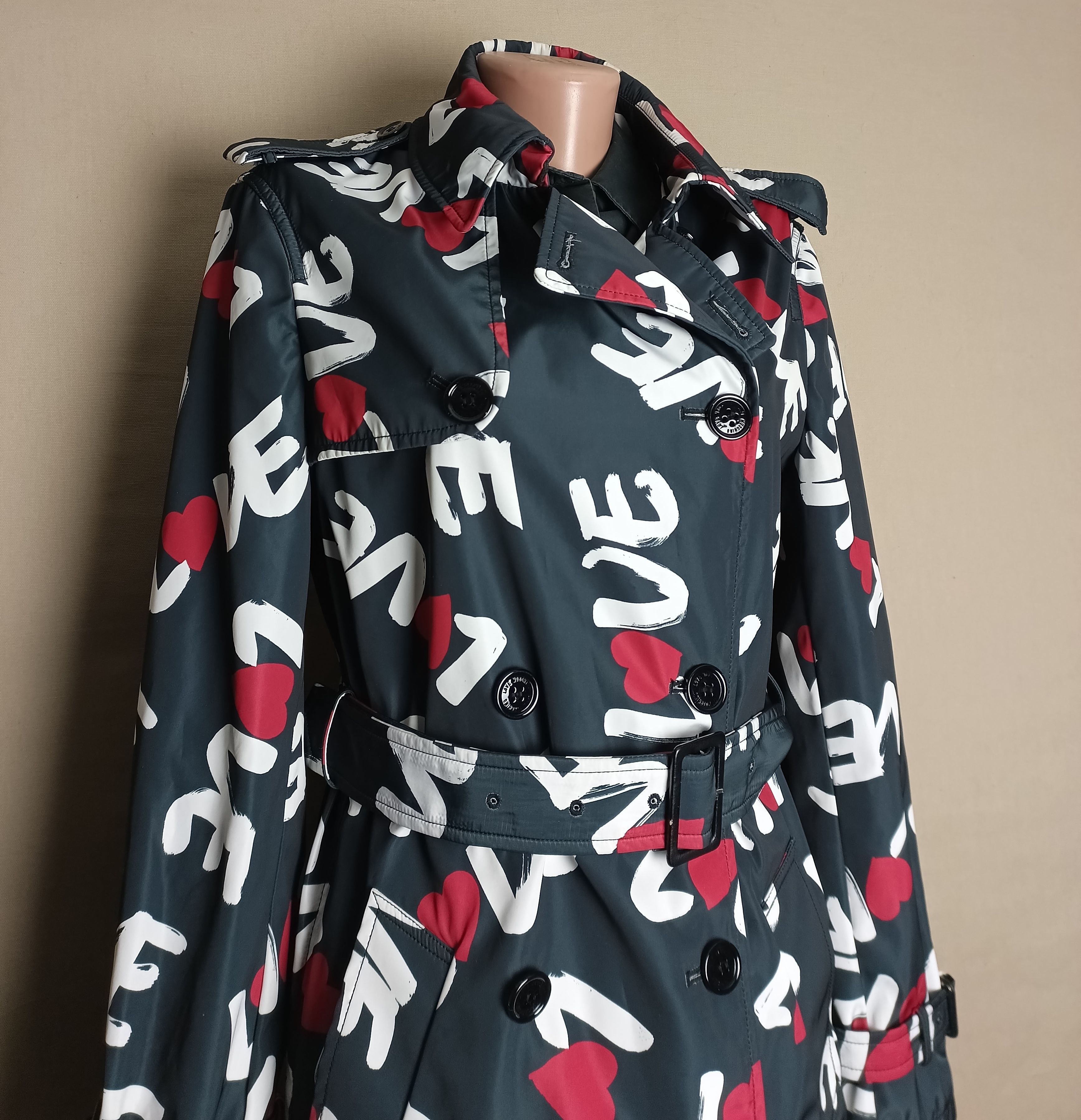 Love Moschino × Moschino Love Moschino Women Trench Coat Love Logo Size IT42 US6 Size M / US 6-8 / IT 42-44 - 2 Thumbnail