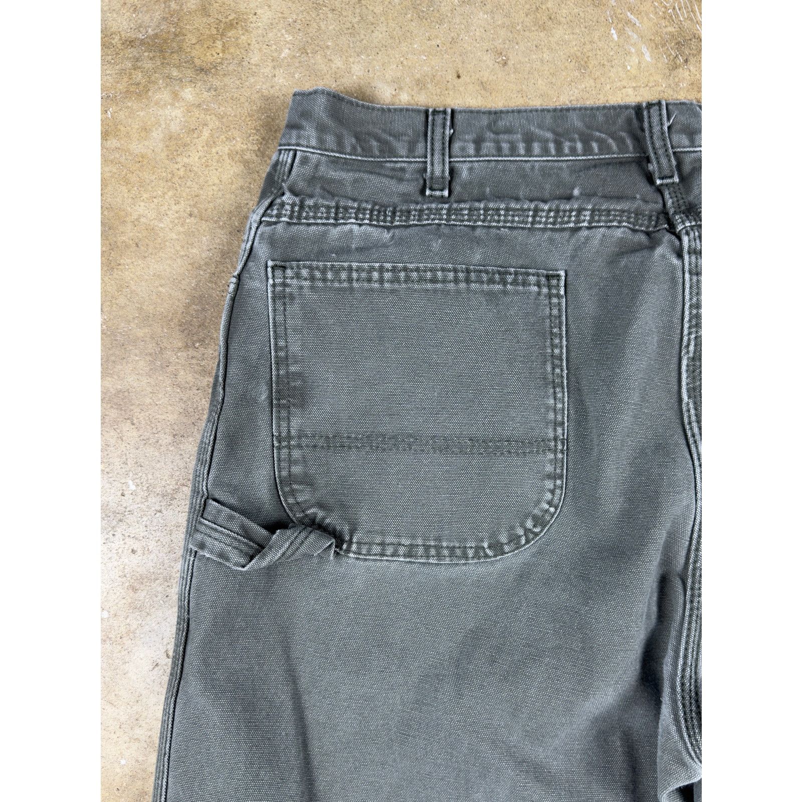 Dickies Dickies Carpenter Pants Men’s 39x31 Green Relaxed Workwear Size US 39 - 4 Thumbnail