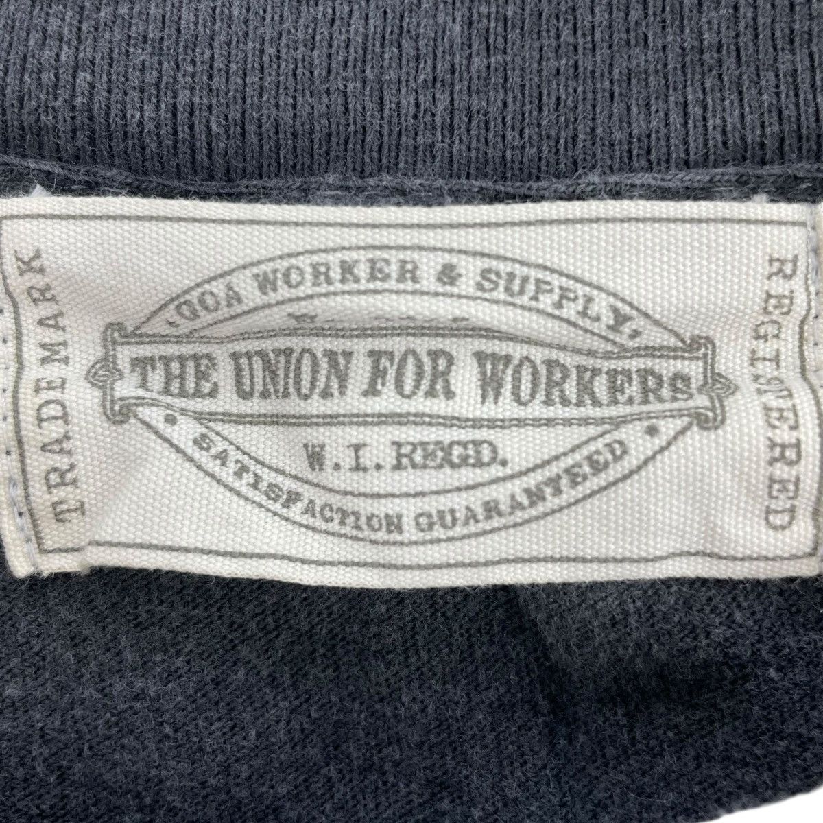 Japanese Brand Goa Japan Workers Union Faded Tee Shirt Size US M / EU 48-50 / 2 - 6 Thumbnail