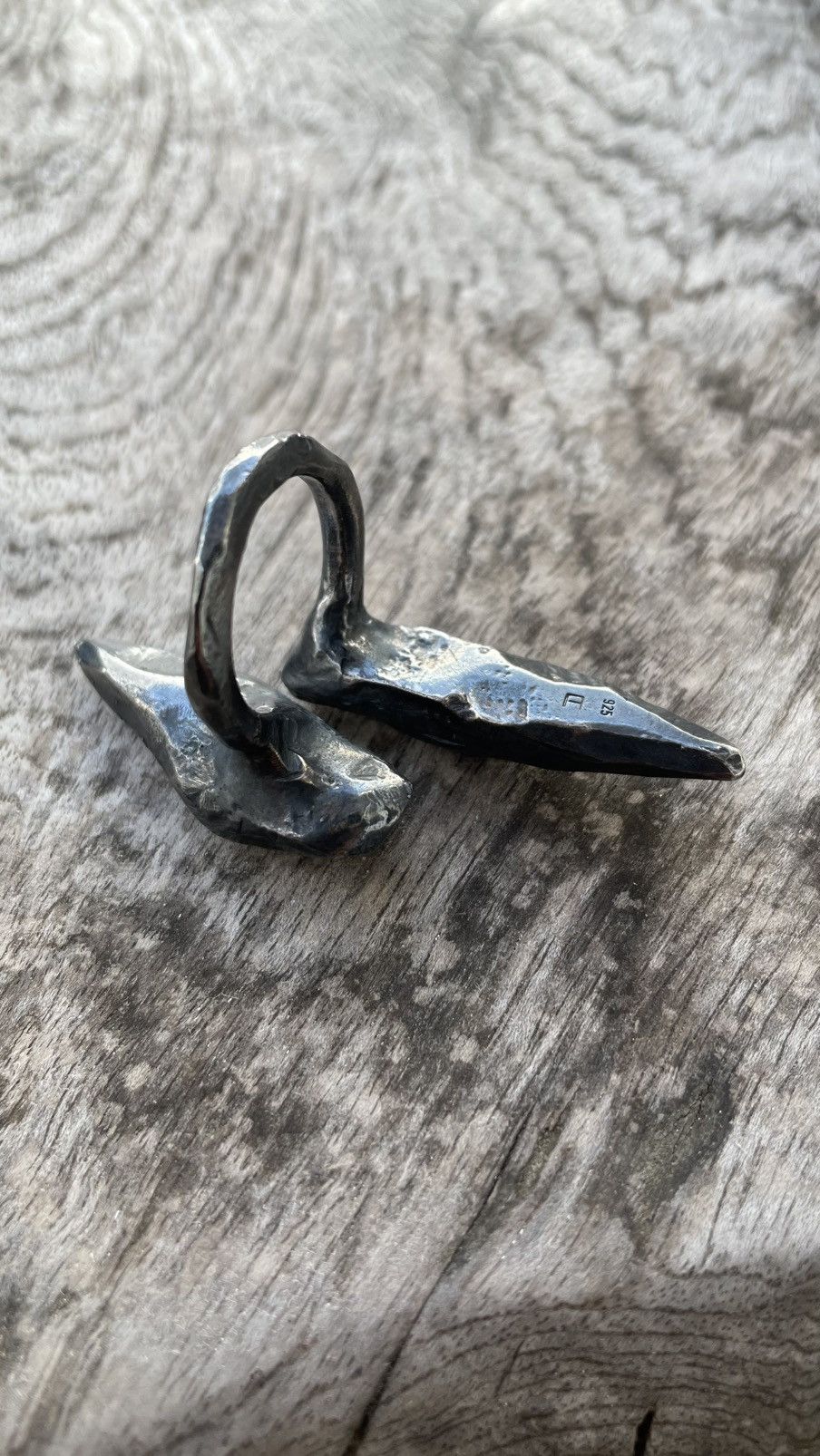 Chin Teo Chin Teo Dual-Splinter Ring Size ONE SIZE - 6 Thumbnail