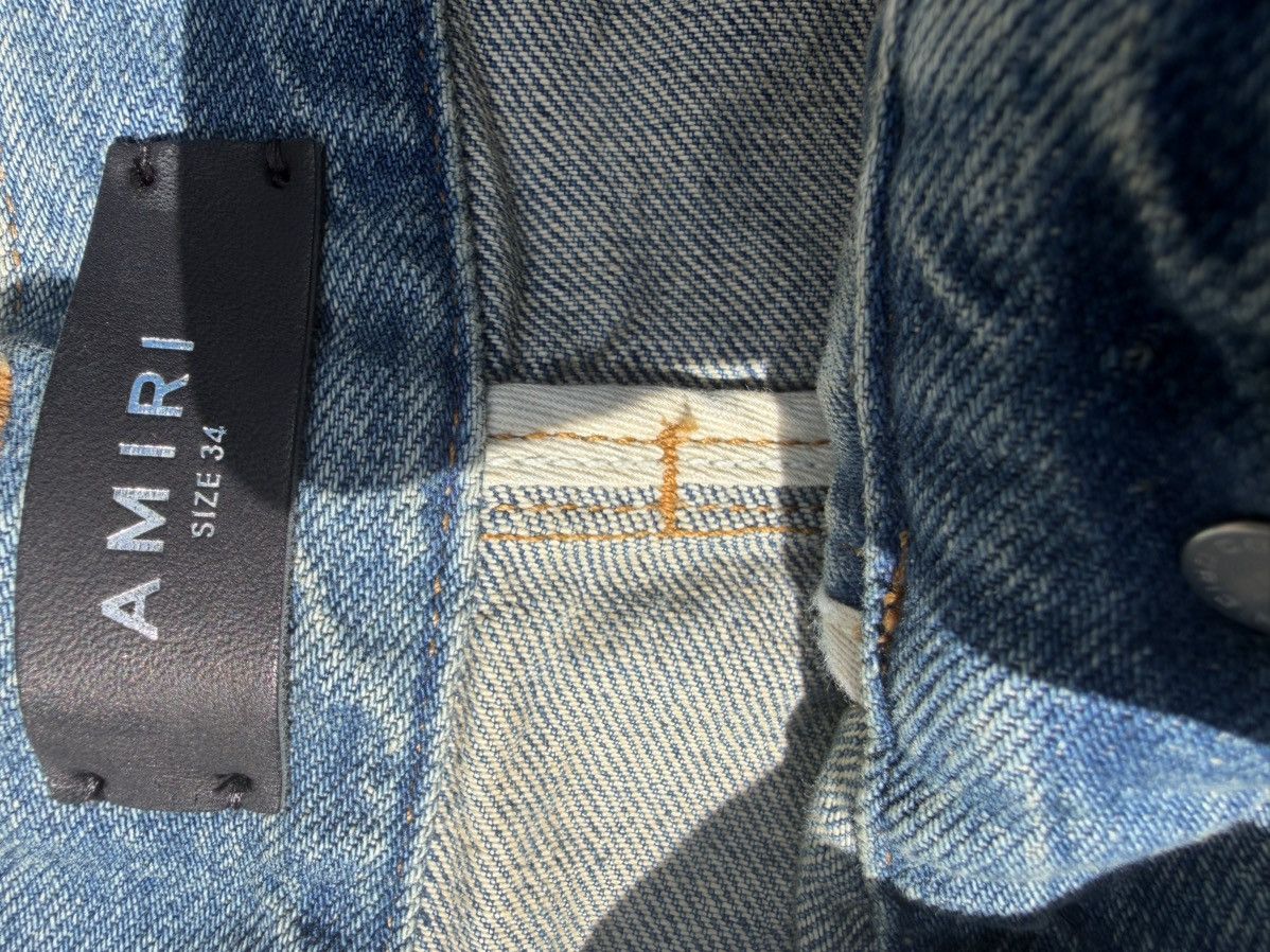 Amiri Amiri Shotgun Distressed Baggy Jeans Size US 34 / EU 50 - 3 Thumbnail