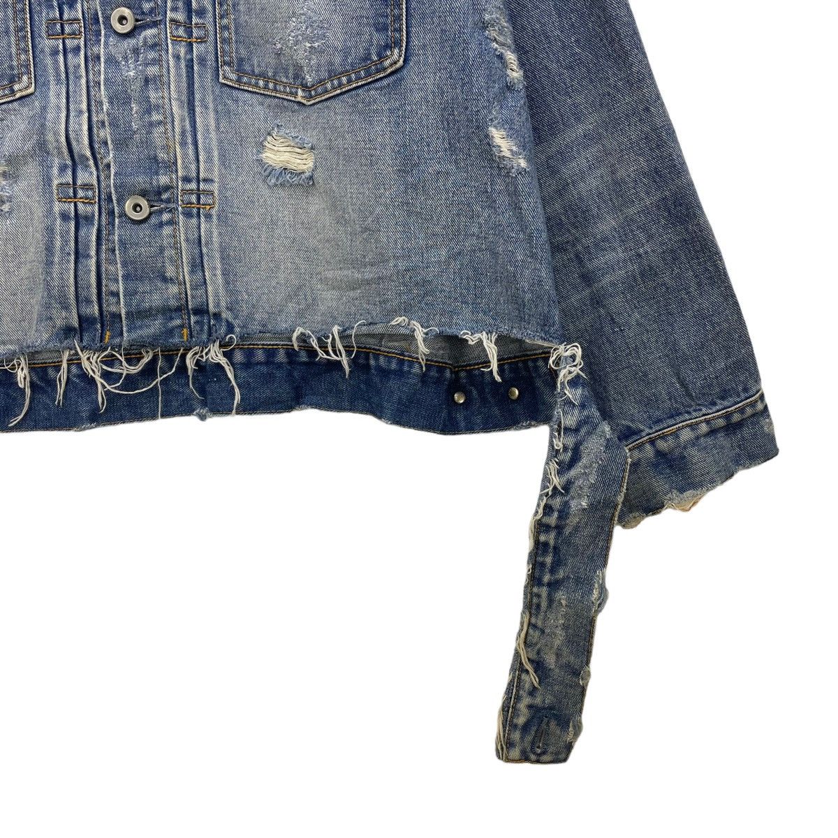 Other Super Distressed Trucker Jacket Type 2 Style In Tokyo Size US M / EU 48-50 / 2 - 8 Thumbnail
