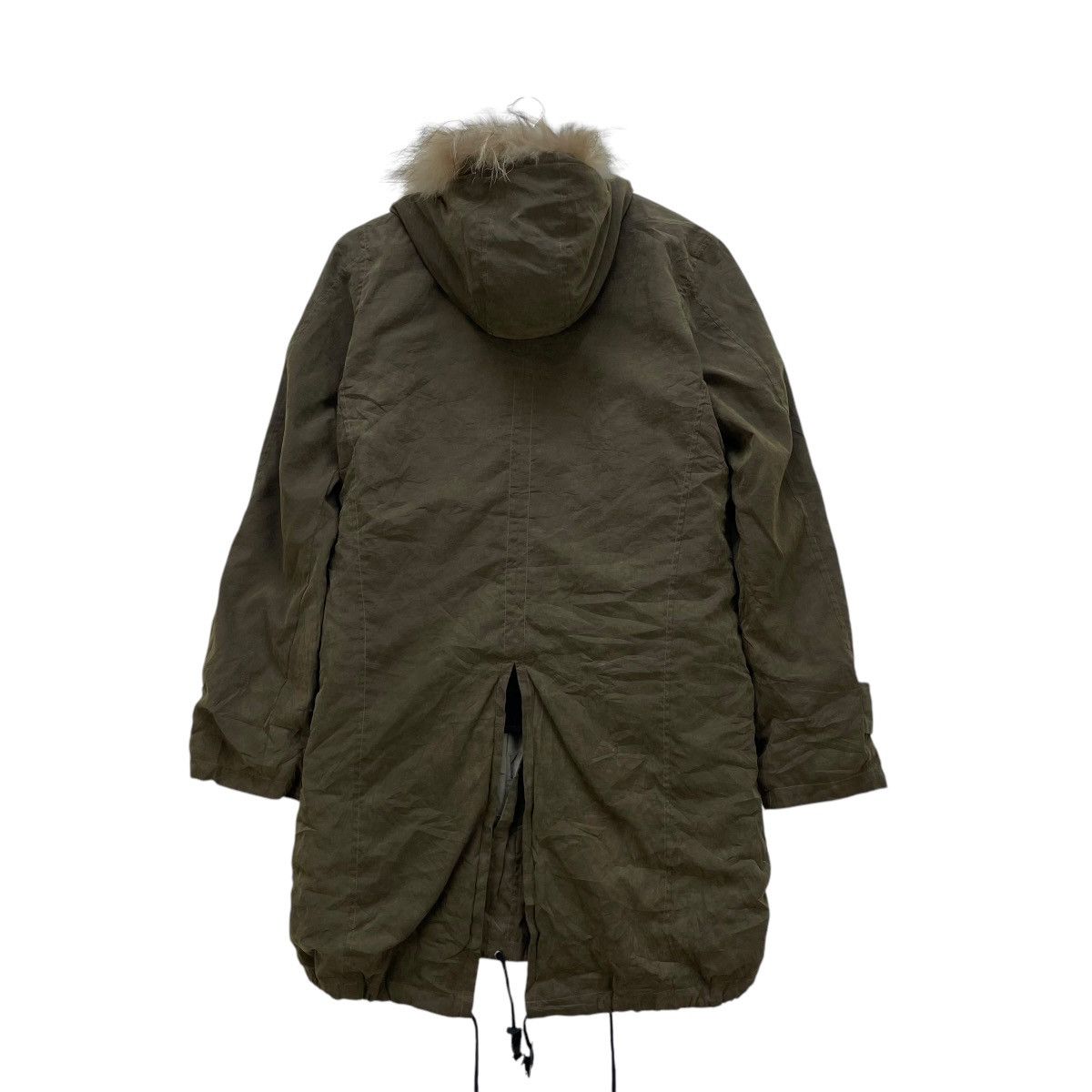 Japanese Brand Shama You Must Not Forget It Faux Fur Parka Field Jackets Size S / US 4 / IT 40 - 2 Thumbnail