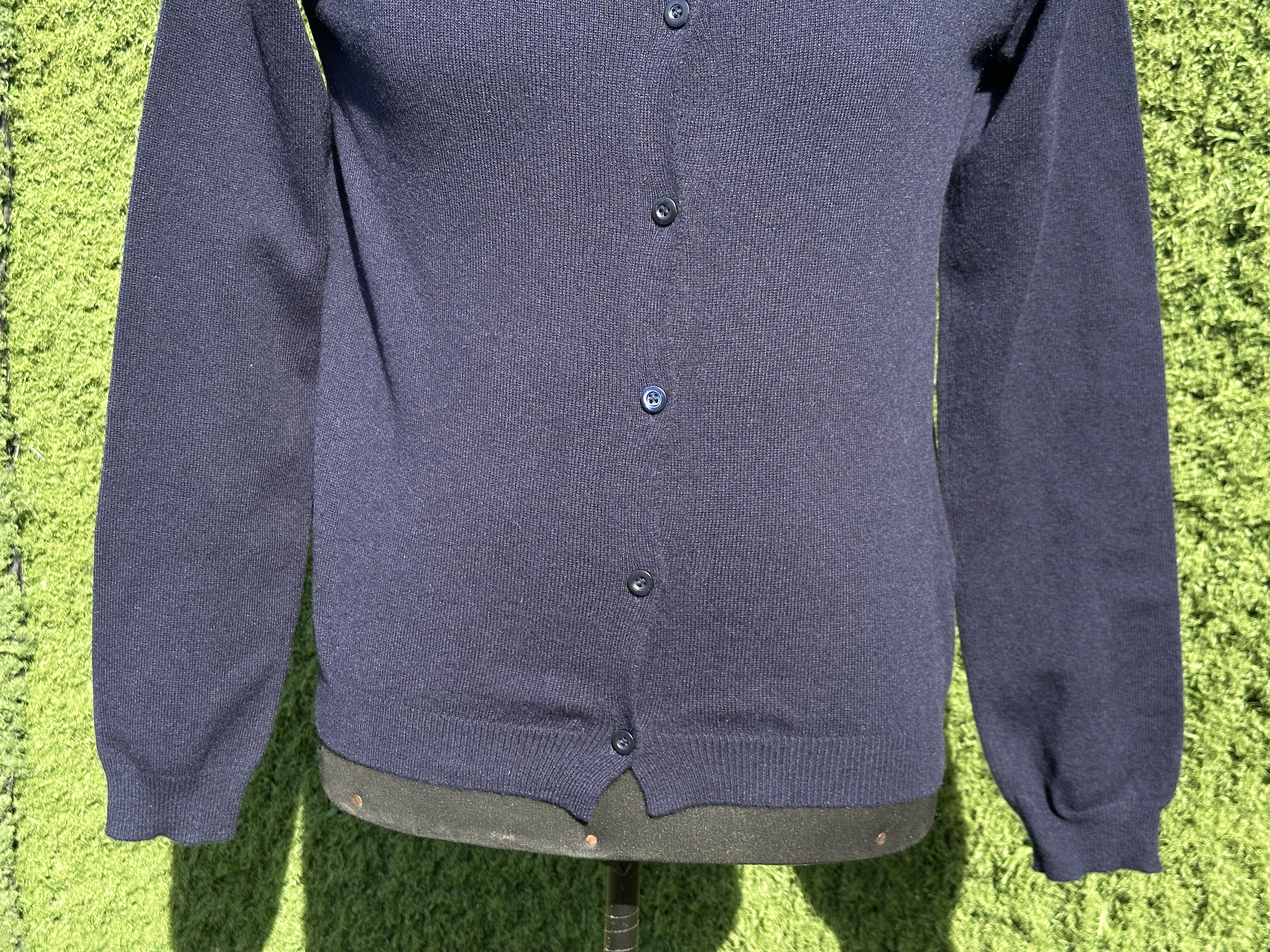 Prada Prada Button-Back Reversed Cardigan Size IT 42 Wool Knit Size M / US 6-8 / IT 42-44 - 8 Thumbnail