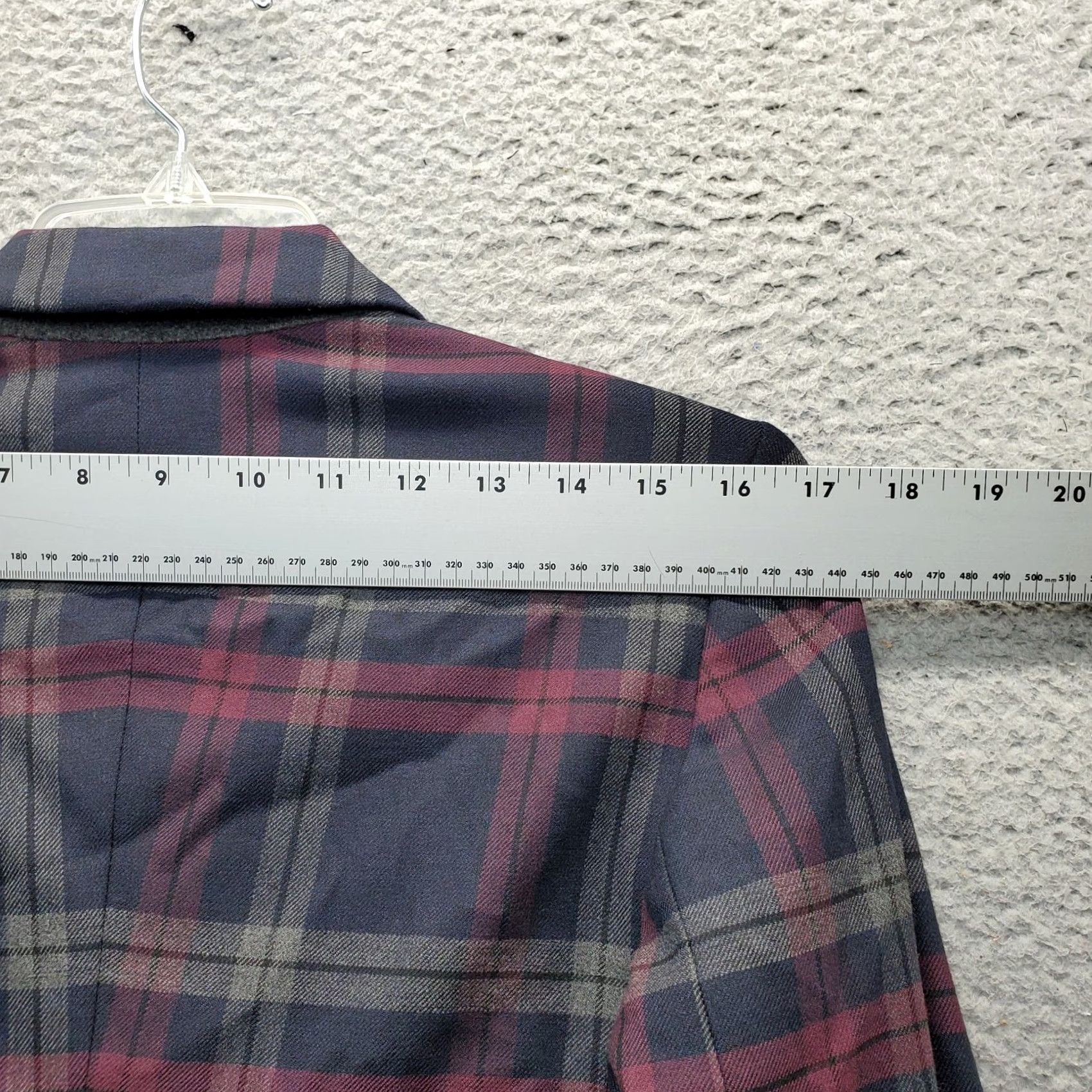 Express Express Blazer Womens 0 Multicolor Plaid Lined Single Breasted Notch Lapel One Button Blazer Jacket Mens? Size XS / US 0-2 / IT 36-38 - 5 Thumbnail