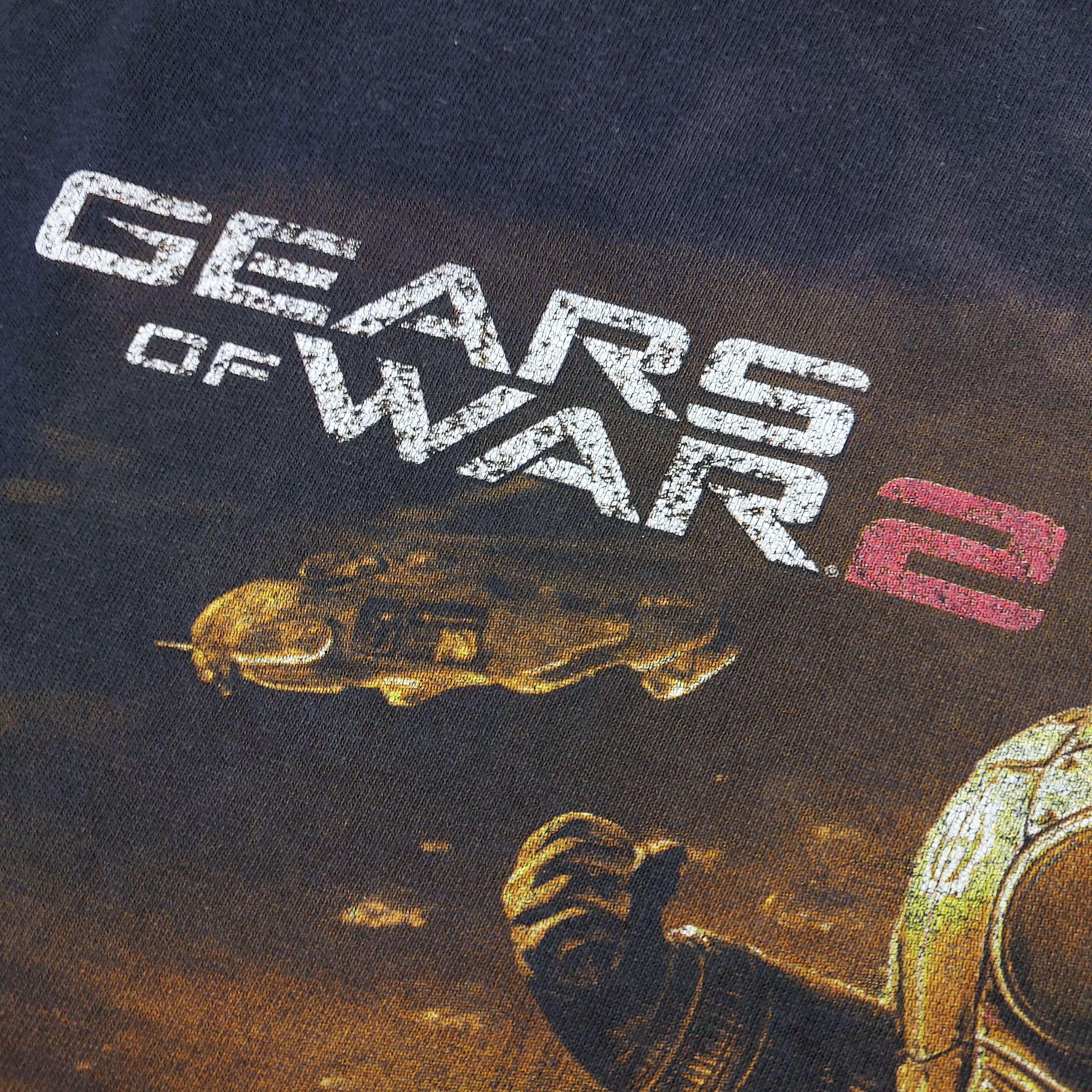 Microsoft Vintage 2008 Gears Of War 2 Marcus Fenix Xbox 360 TEE Size US L / EU 52-54 / 3 - 5 Thumbnail
