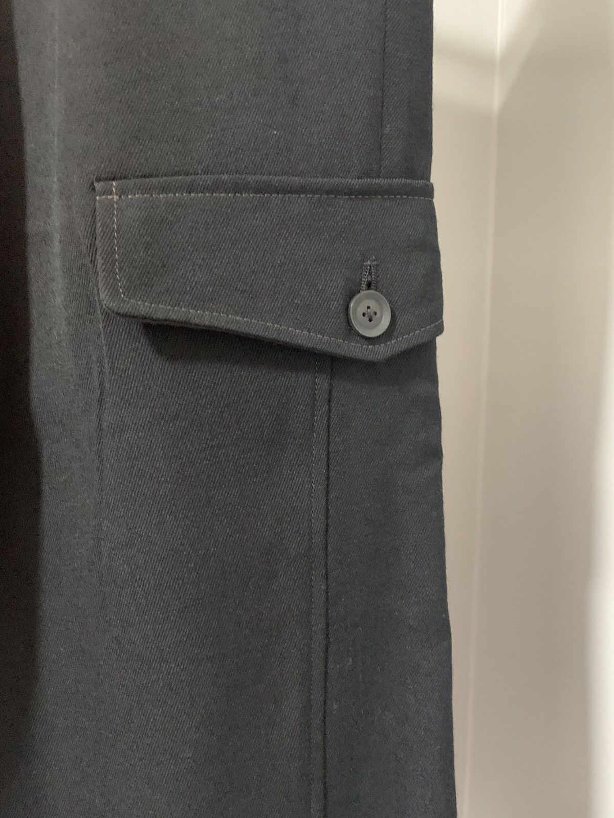 Yohji Yamamoto yohji aw19 button hem pants Size US 36 / EU 52 - 4 Thumbnail