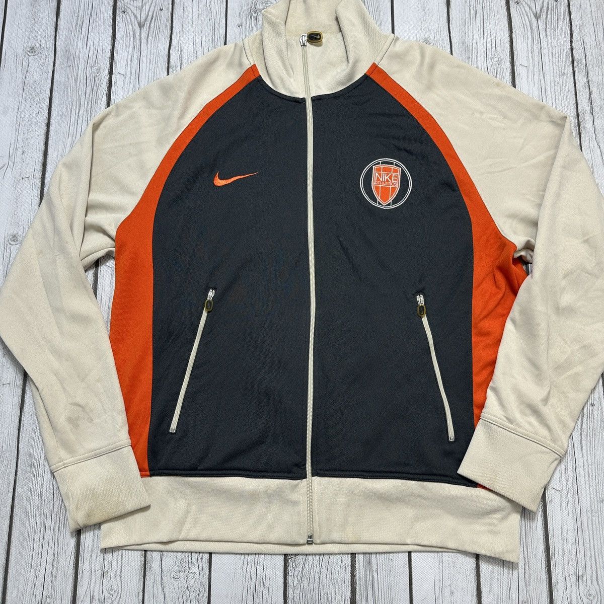 Nike × Vintage Vintage Nike track jacket Size US XL / EU 56 / 4 - 3 Thumbnail