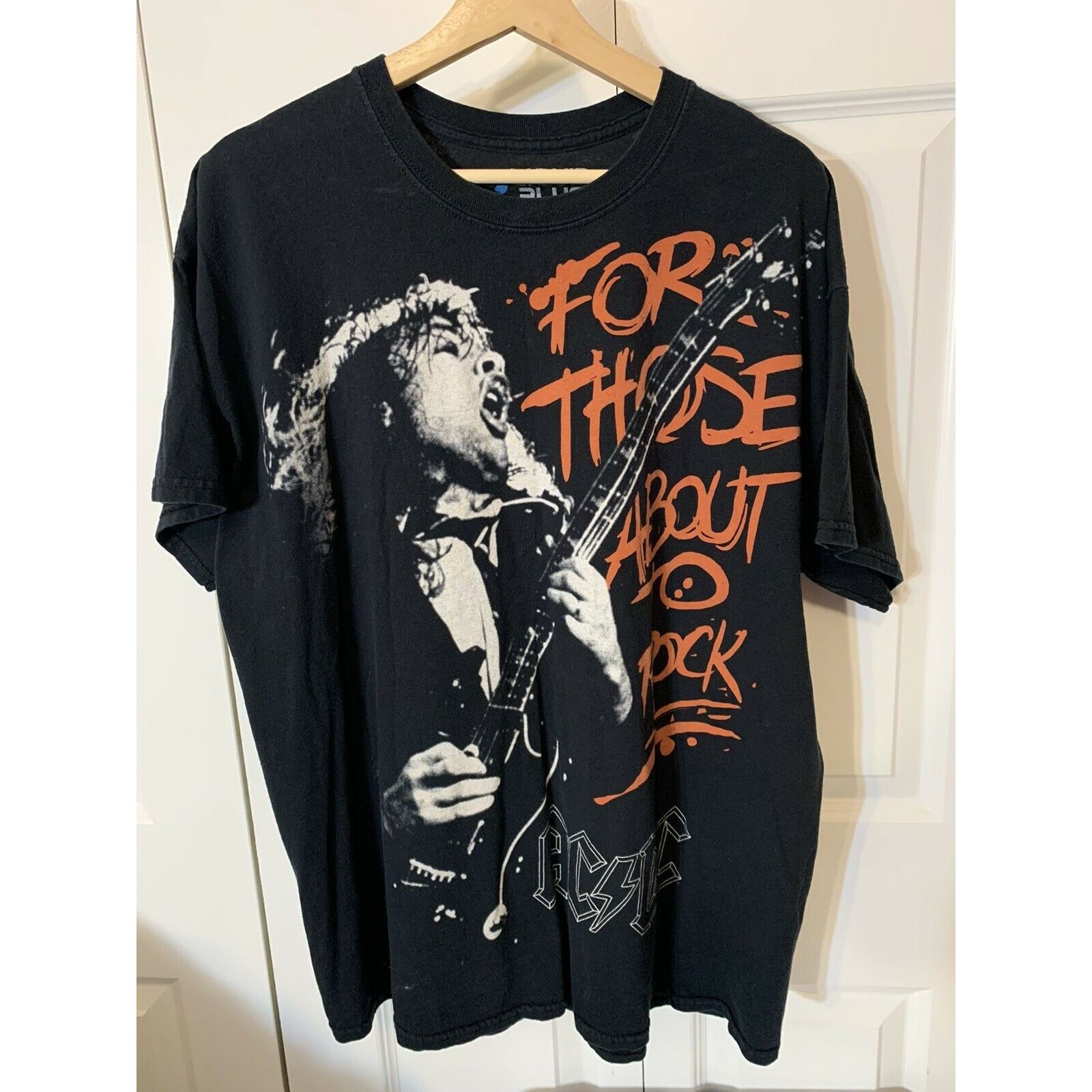 Liquid Blue AC/DC Liquid Blue T Shirt Men’s Sz XL For Those About To Roc Size US XL / EU 56 / 4 - 1 Thumbnail