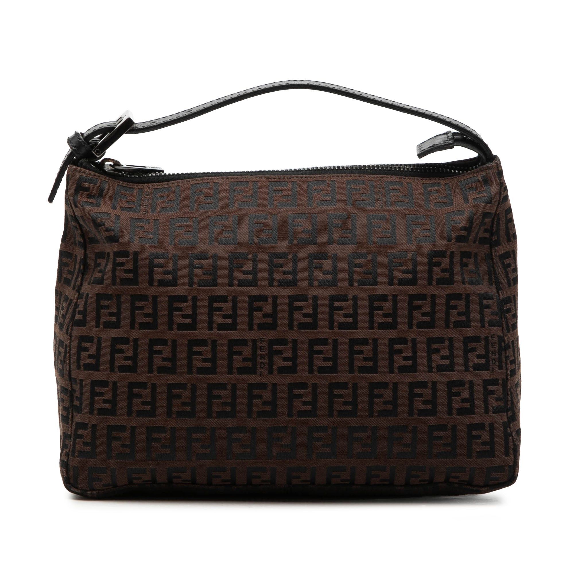 Fendi Zucchino Canvas Handbag Size ONE SIZE - 1 Thumbnail