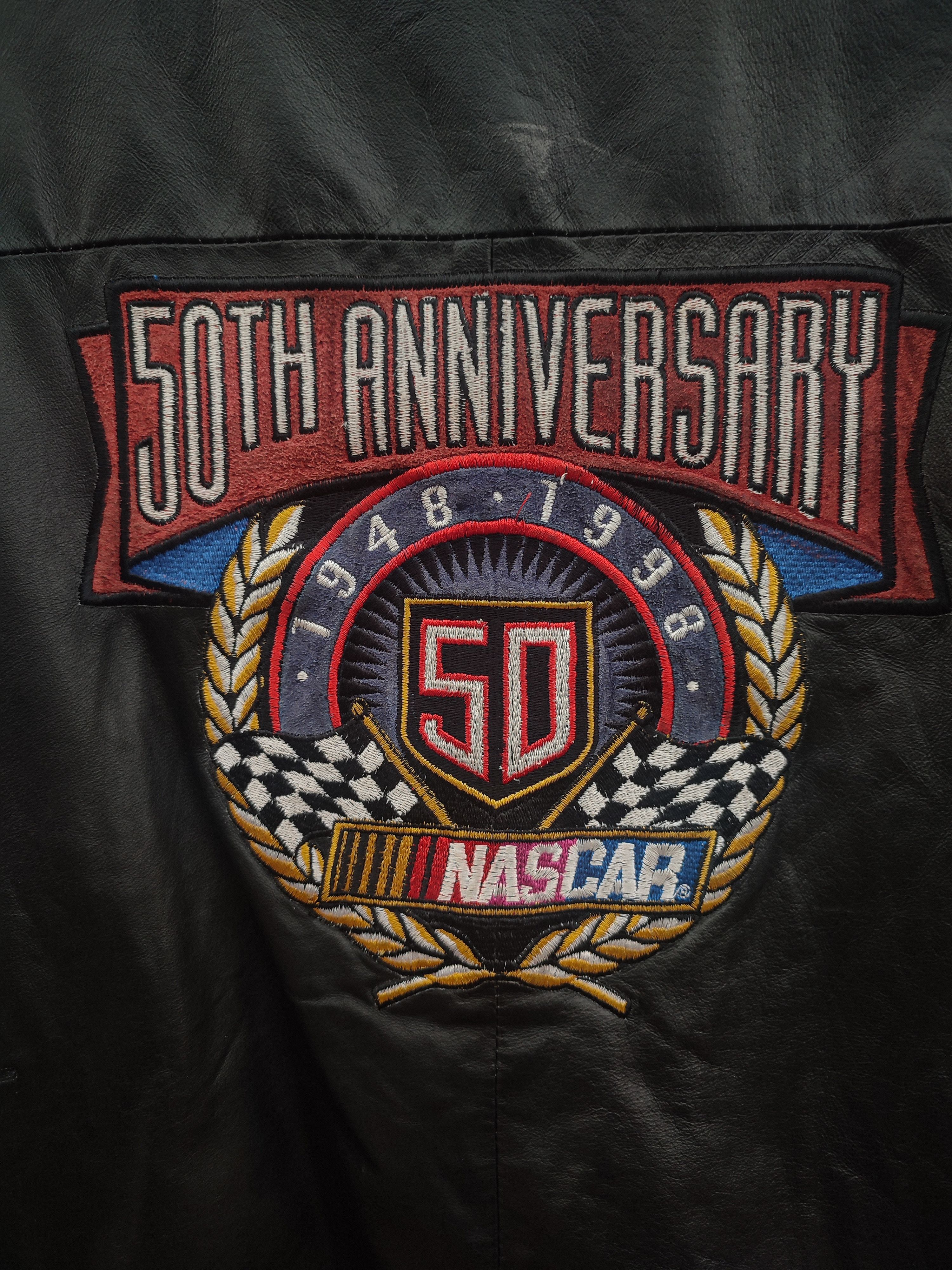 Jeff Hamilton × NASCAR × Vintage Vintage 50th Anniversary Nascar Jacket Size US L / EU 52-54 / 3 - 2 Thumbnail