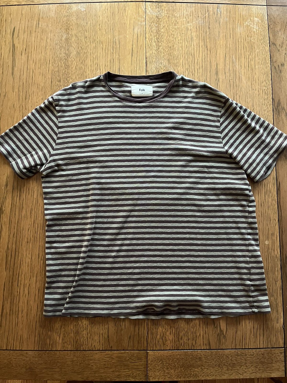 Folk Folk Striped Tee Size US M / EU 48-50 / 2 - 1 Thumbnail