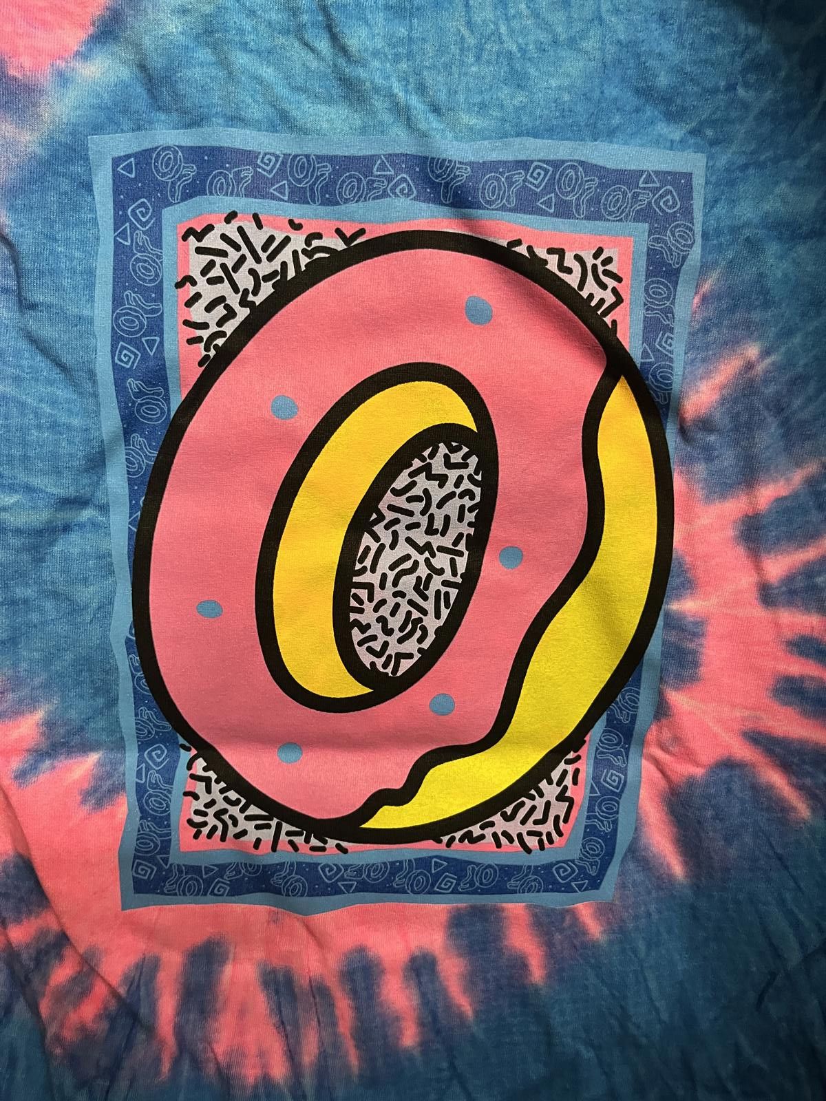 Designer Odd Future Donut Shirt - Tie Dye Pro Tour LA - Juniors -M Size M / US 6-8 / IT 42-44 - 5 Thumbnail