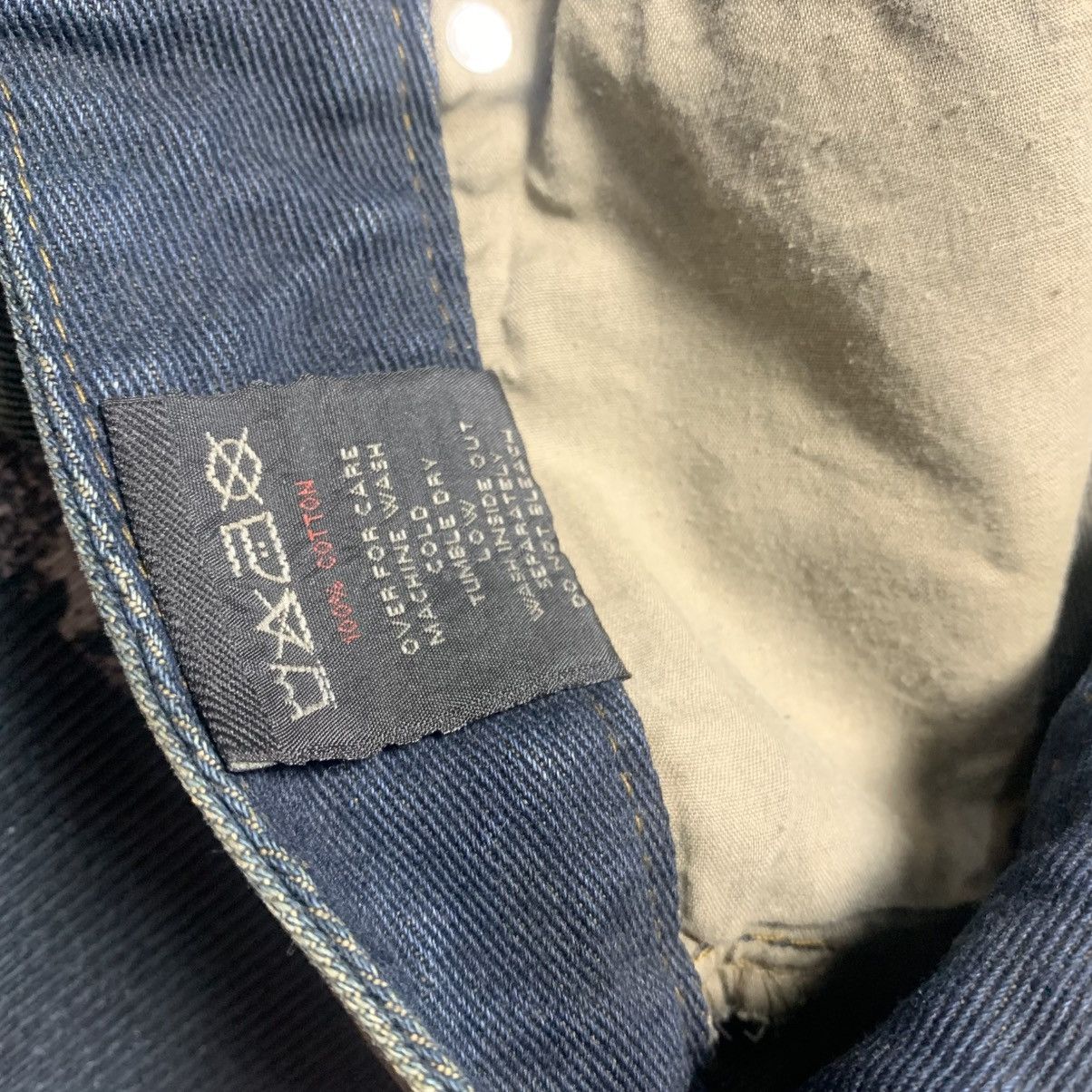 Japanese Brand Adorable Contrast Jeans Size US 32 / EU 48 - 14 Thumbnail