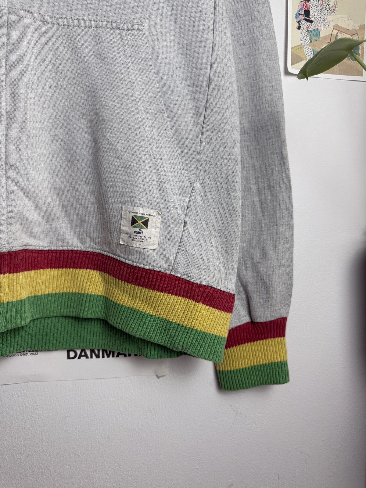 Puma Vintage y2k Puma Jamaica zip hoodie M Regge blockcore ganja Size US M / EU 48-50 / 2 - 4 Thumbnail