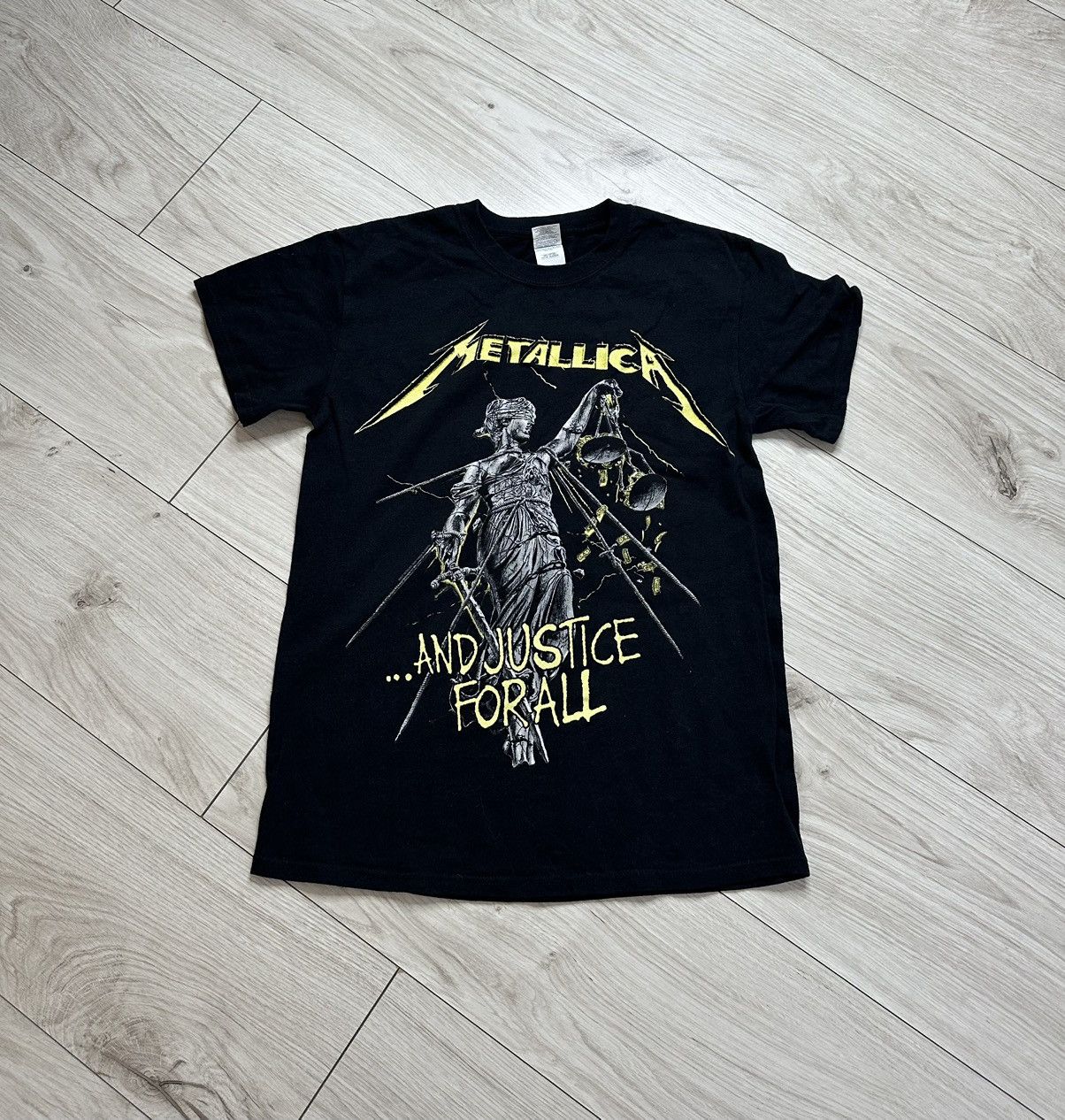 Band Tees × Metallica × Vintage Vintage Metallica and justice for all pushead Y2K Size US S / EU 44-46 / 1 - 1 Thumbnail