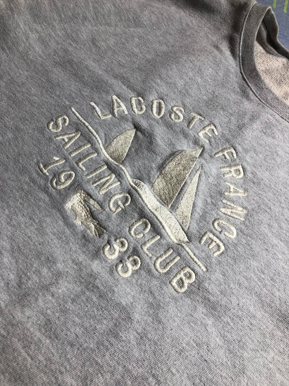 Lacoste × Vintage Vintage Lacoste Boxy Crewneck Streetwear Luxury Hype Size US M / EU 48-50 / 2 - 6 Thumbnail