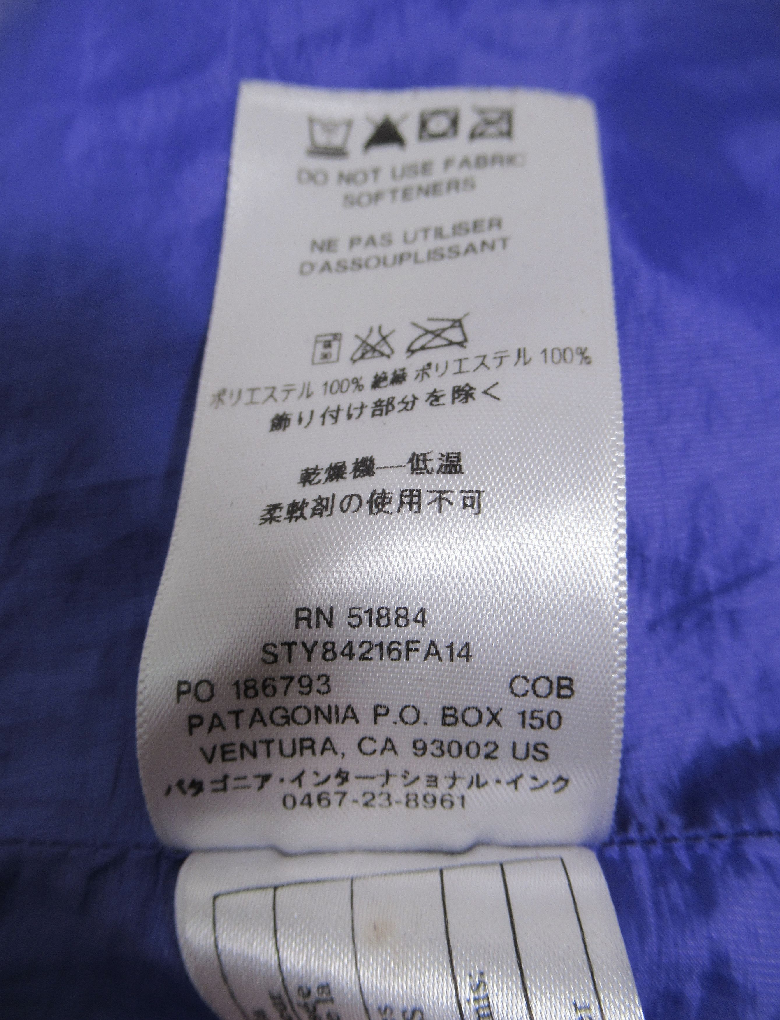 Patagonia Patagonia Nano Puff® Jacket Cobalt Blue COB 84216FA14 Size XS / US 0-2 / IT 36-38 - 11 Thumbnail