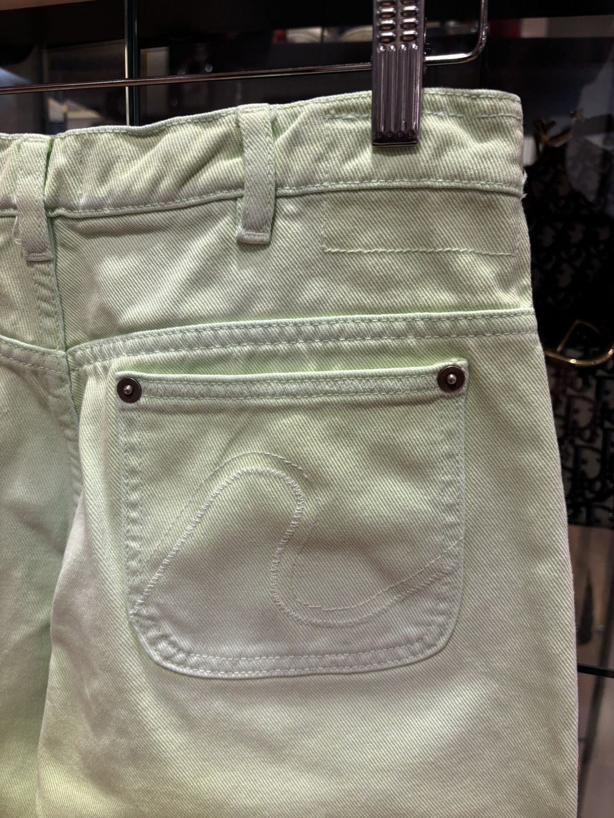 ERL ERL Green Star Patch Denim Size US 29 - 3 Thumbnail