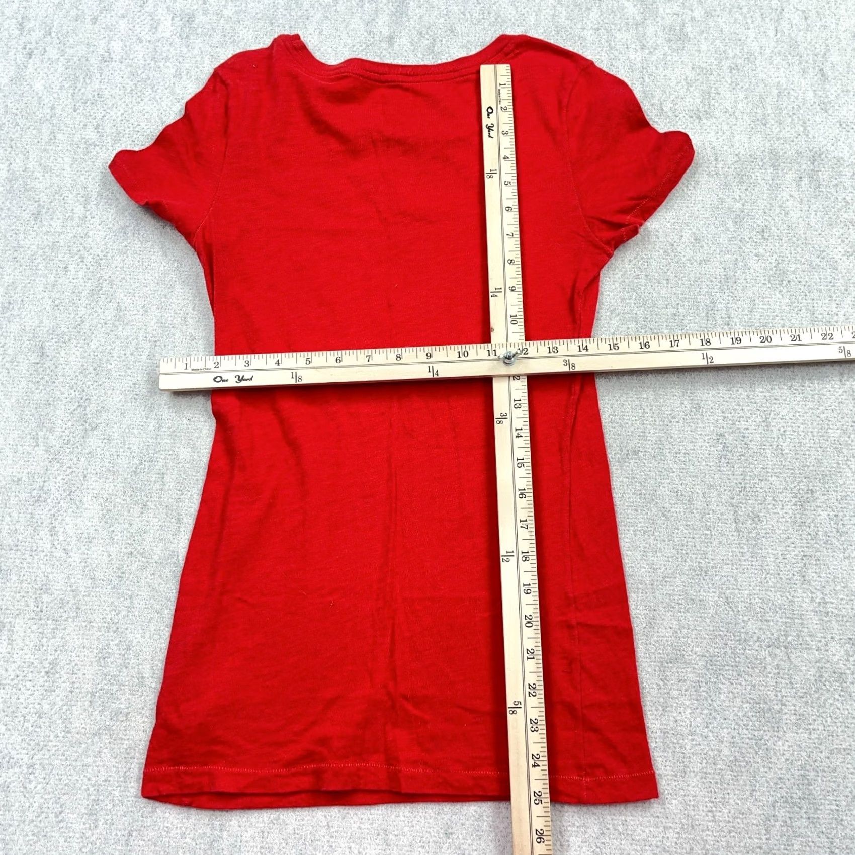 American Eagle Outfitters VINTAGE American Eagle Outfitters Shirt Women M Red I Love Tokyo 2000s Size M / US 6-8 / IT 42-44 - 6 Thumbnail