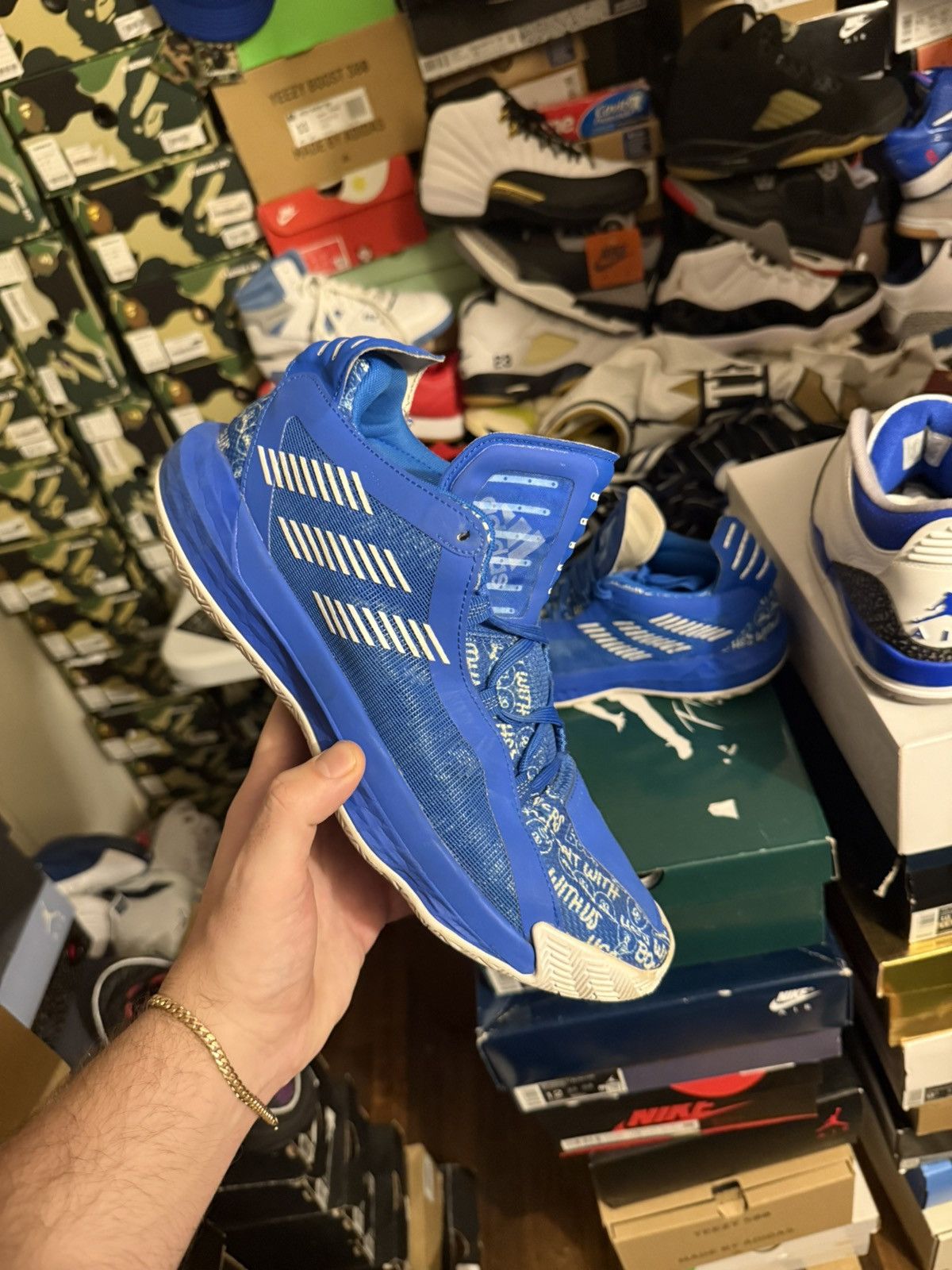 Adidas Dame lillard hoop shoe size 10 Size US 10 / EU 43 - 1 Thumbnail