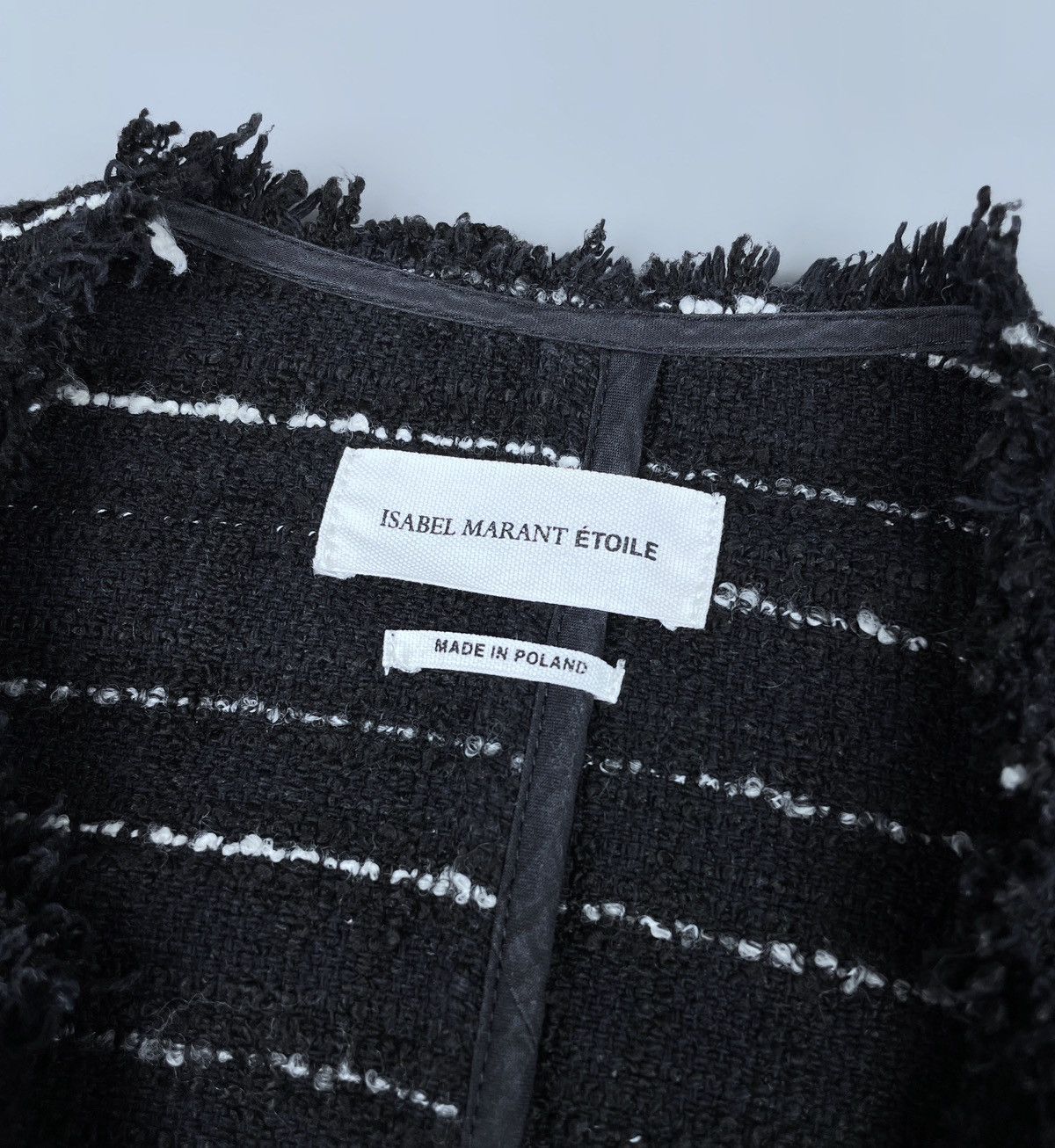 Isabel Marant Etoile Isabel Marant Etoile Glen Slub Knit Tweed Blazer Size 36 Size XS / US 0-2 / IT 36-38 - 14 Thumbnail