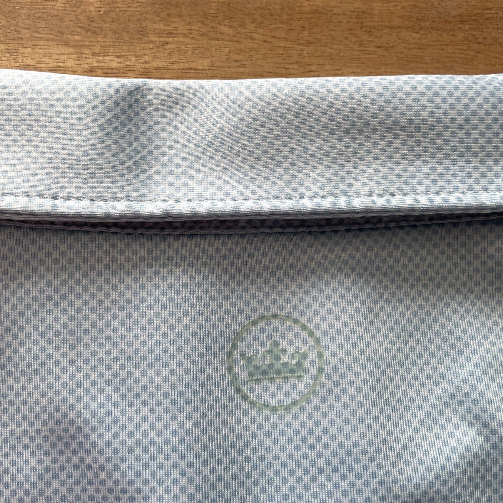 Peter Millar Peter Millar Crown Crafted Performance Polo Shirt Men 2XL Light Blue Argyle Logo Polo Shirt Size US XXL / EU 58 / 5 - 5 Thumbnail