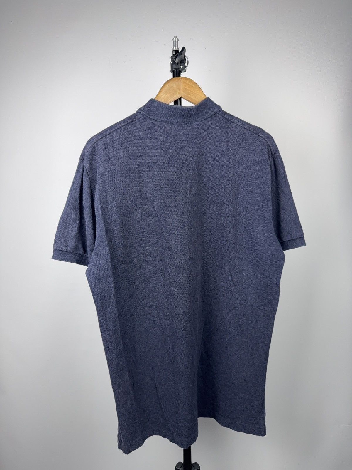 Polo Ralph Lauren Vintage 90s Retro Faded Polo Ralph Lauren Navy Polo Shirt M Size US M / EU 48-50 / 2 - 10 Thumbnail