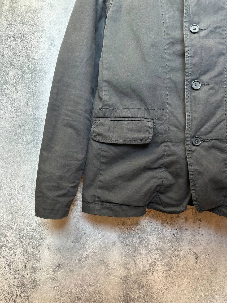 Allsaints ALLSAINTS ESTON BLAZER Black Cotton Jacket with Inner Collar Size US S / EU 44-46 / 1 - 8 Thumbnail