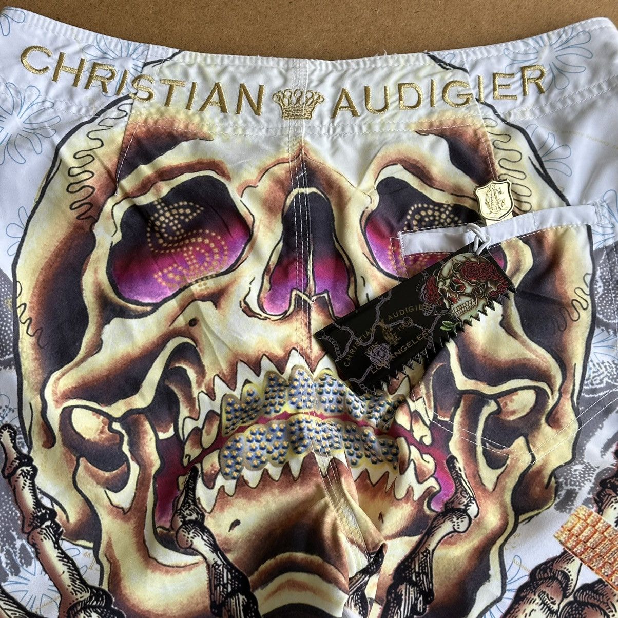 Christian Audigier Vintage y2k Ed Hardy by Christian Audigier Shorts Size US 31 - 4 Thumbnail