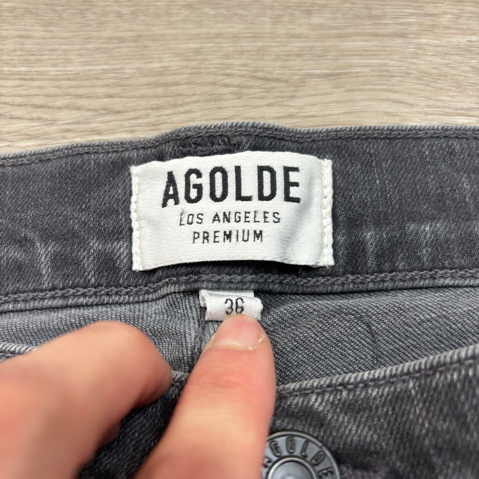Agolde Agolde Super Skinny in Bowery Distressed Jeans Men's 36x30 Size US 36 / EU 52 - 4 Thumbnail