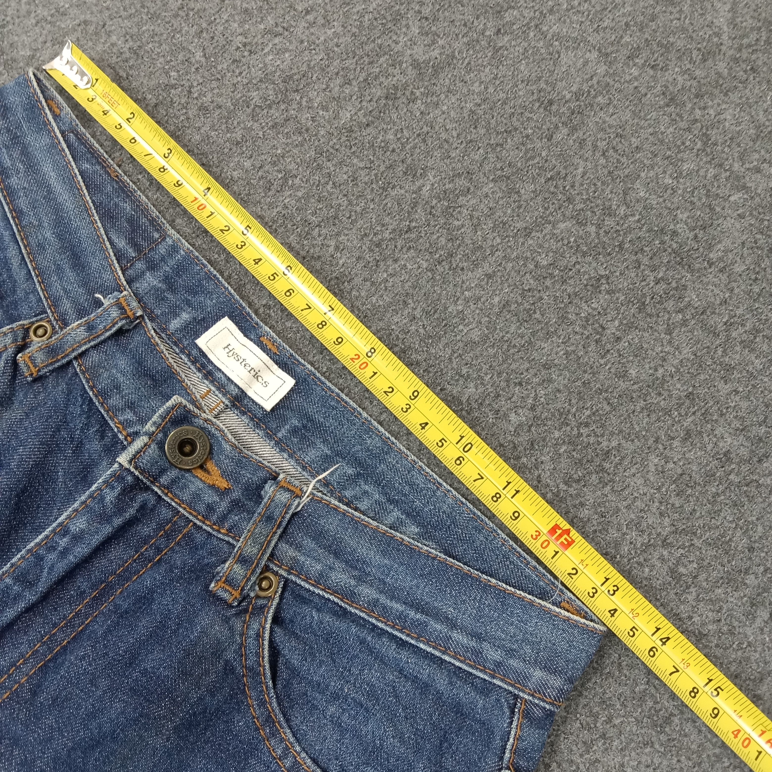 Hysteric Glamour Hysterics Glamour Japanese Brand Denim Jeans C252N14 Size 27" / US 4 / IT 40 - 8 Thumbnail