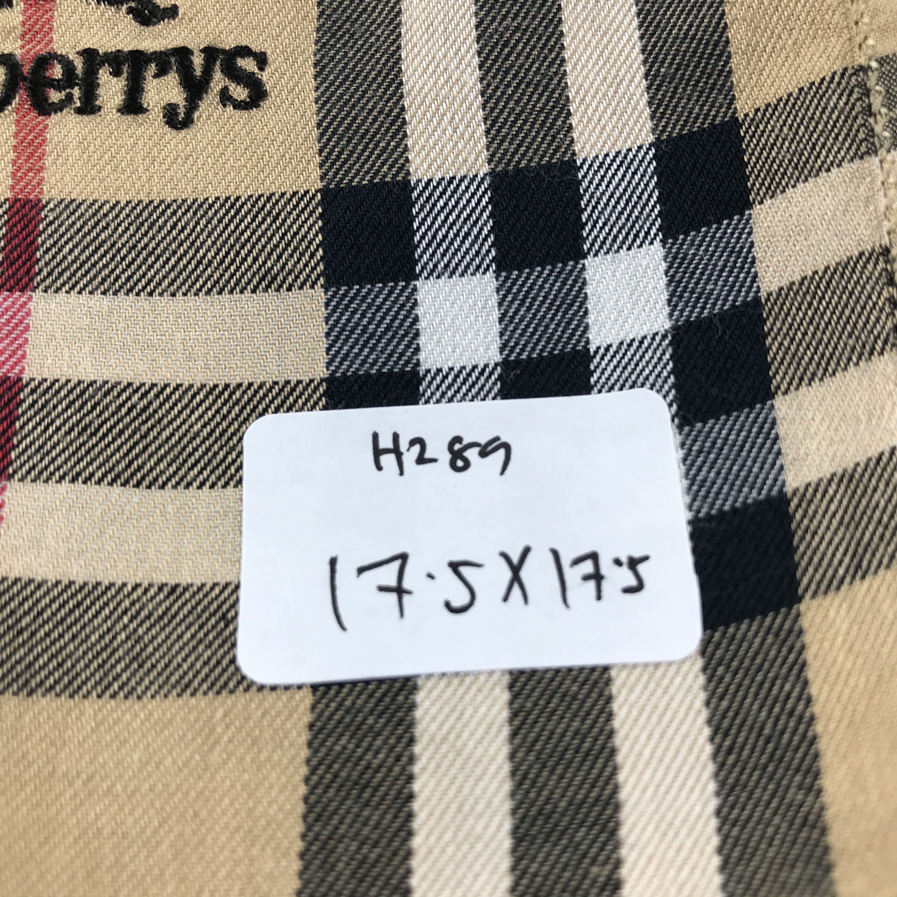 Burberry Burberrys Nova Check Handkerchief Neckerchief Bandana H289 Size ONE SIZE - 12 Thumbnail
