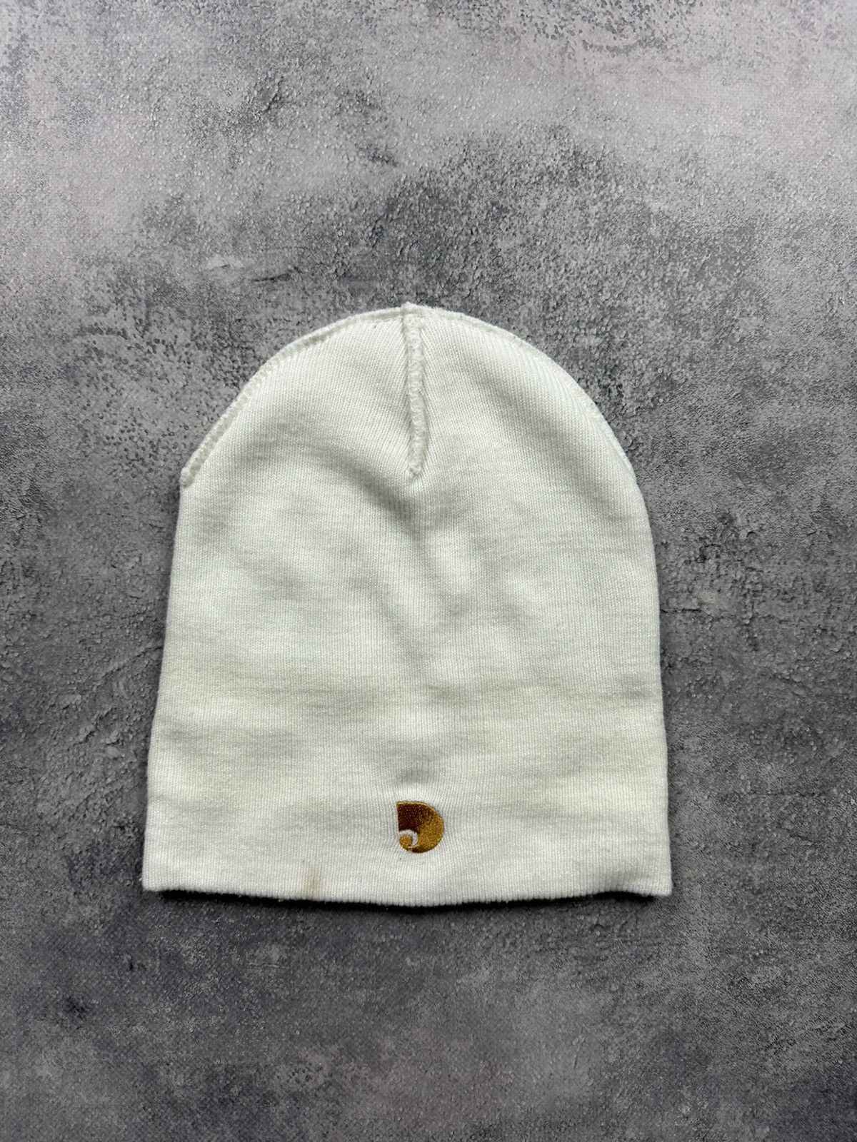 Carhartt Wip Carhartt Chase Beanie Hat Vintage Y2K Embroidered Logo Cap Size ONE SIZE - 3 Thumbnail