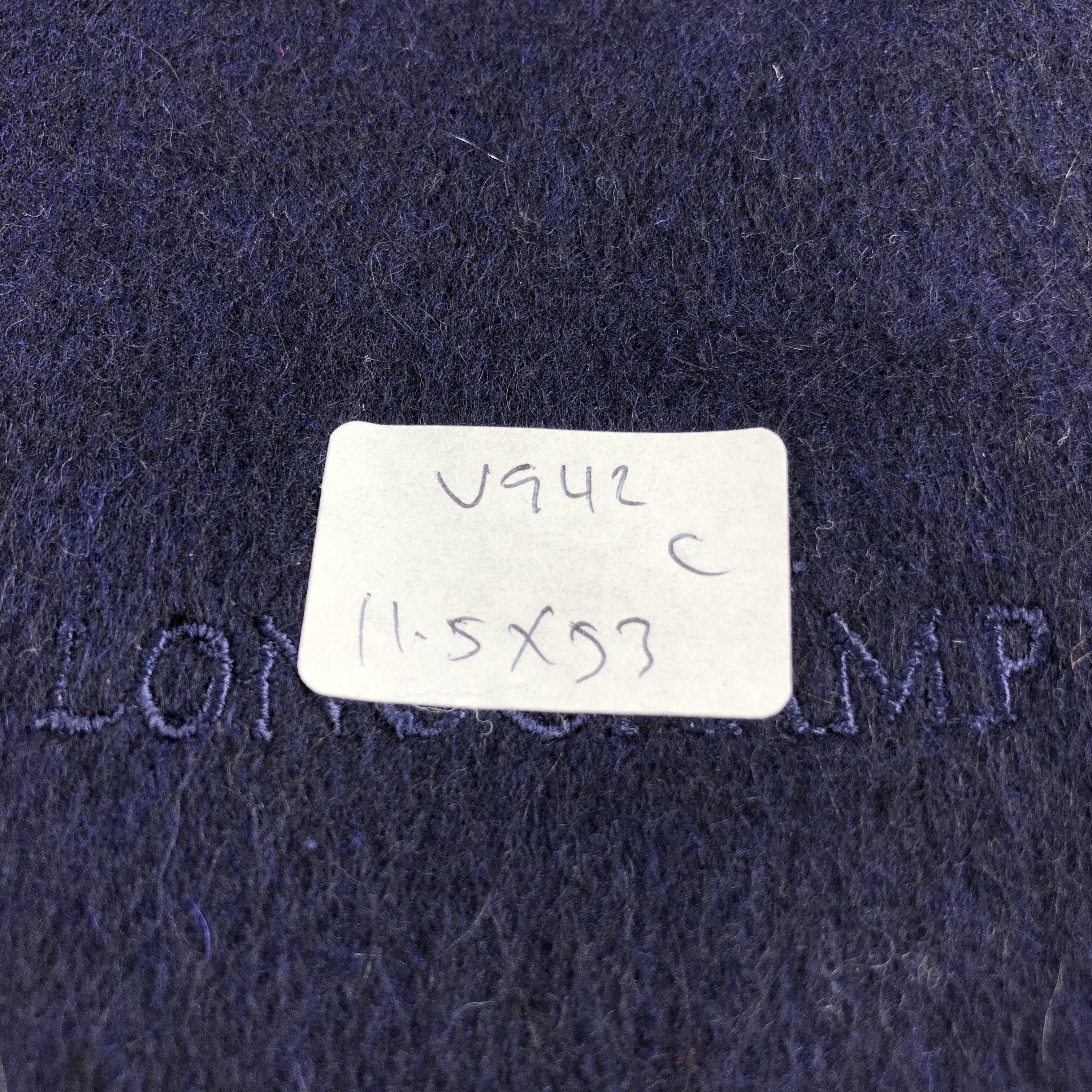Longchamp Longchamp Cashmere Scarf Muffler V942 Size ONE SIZE - 6 Thumbnail