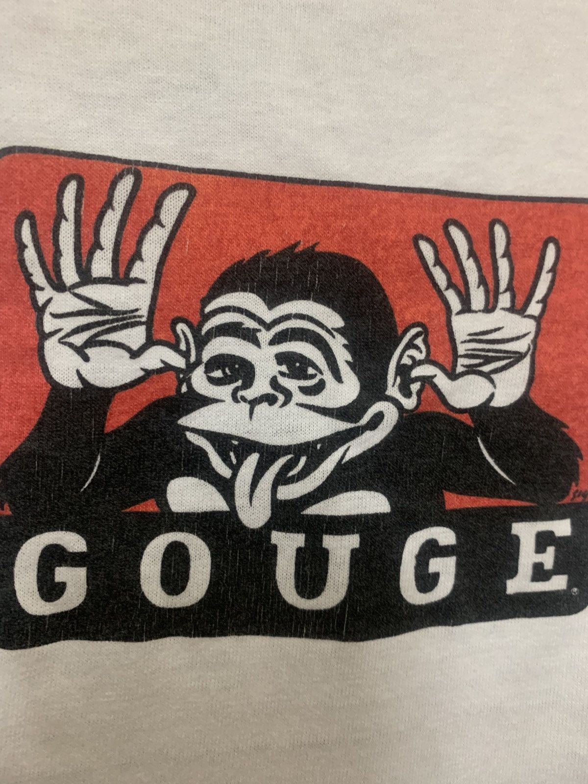Other Vintage 90s gouge skateboard shirt Size US L / EU 52-54 / 3 - 3 Thumbnail