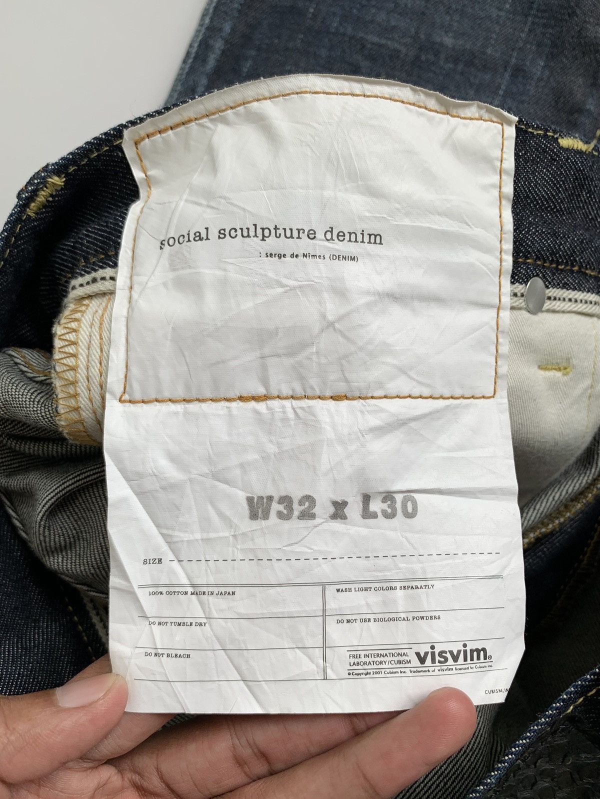 Visvim Visvim 04NW Non Selvedge Denim Jeans Size US 32 / EU 48 - 3 Thumbnail