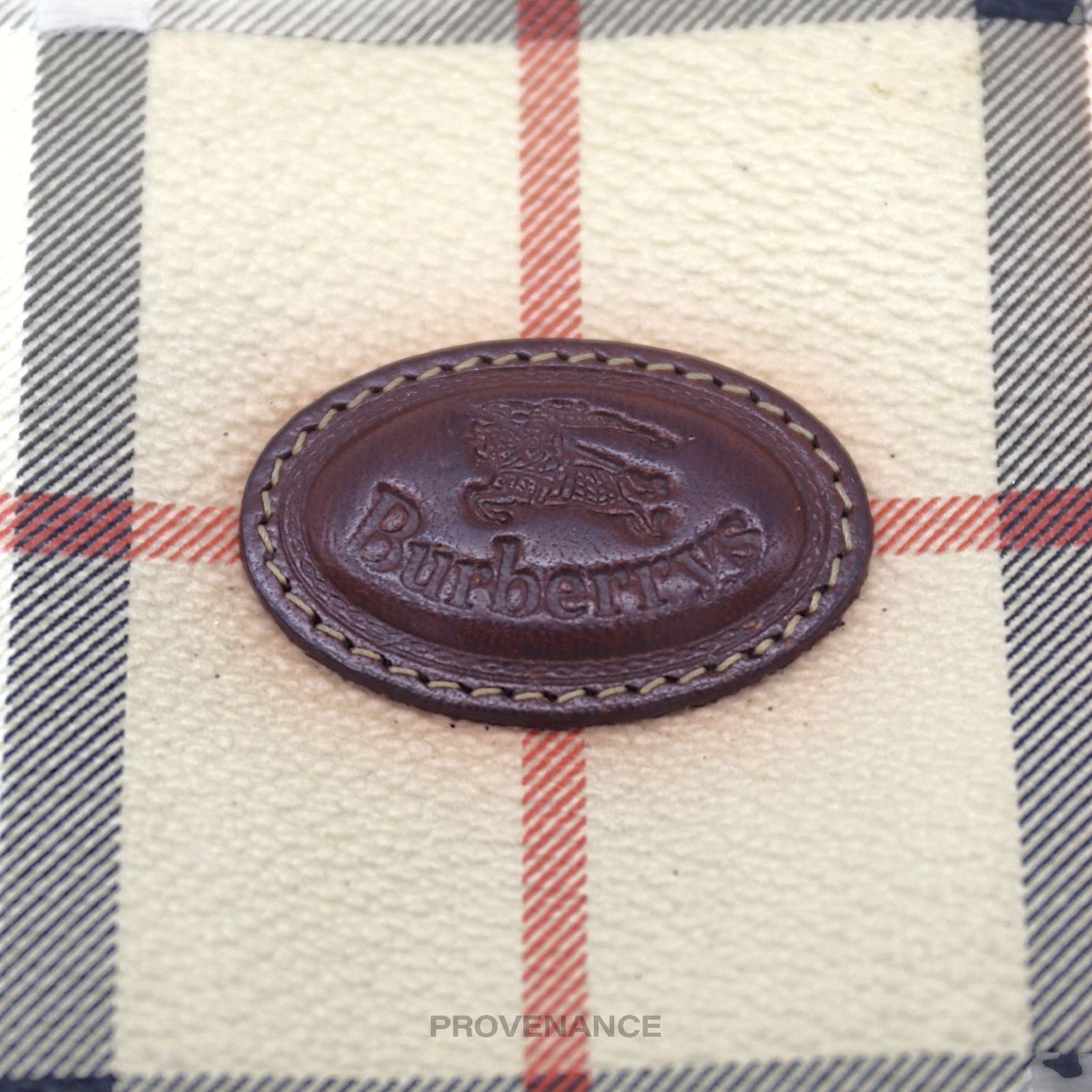 Burberry 🔴 Burberry ID Bifold Wallet - Nova Haymarket Check Brown Size ONE SIZE - 8 Thumbnail
