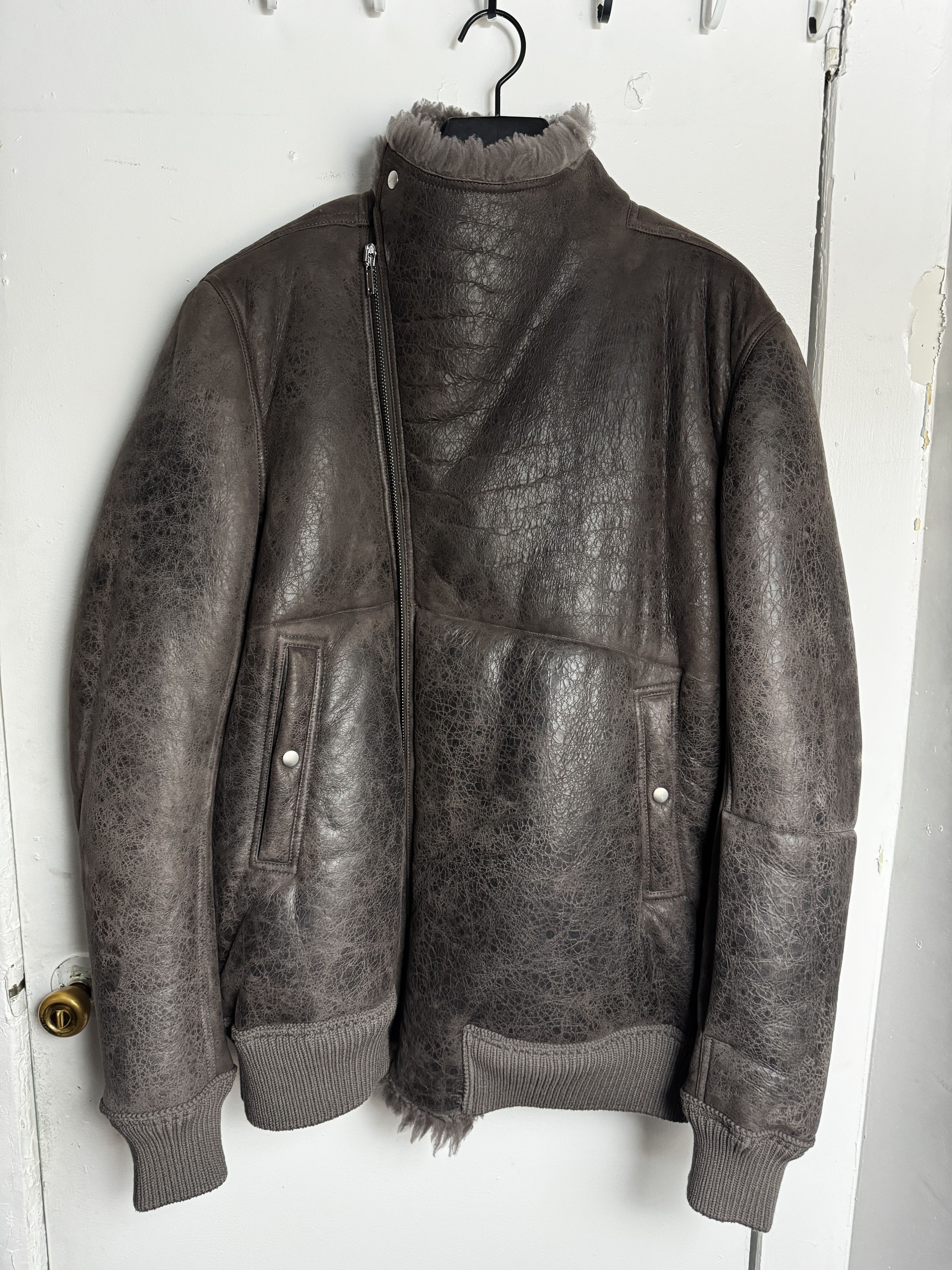 Rick Owens RICK OWENS CONCORDIANS Hollywood Flight Darkdust Jacket Size US L / EU 52-54 / 3 - 3 Thumbnail